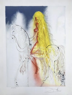 Lady Godiva - Original Lithograph Handsigned Numbered