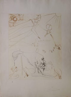L'Alchimie - Original etching - 1972 - 50 exem