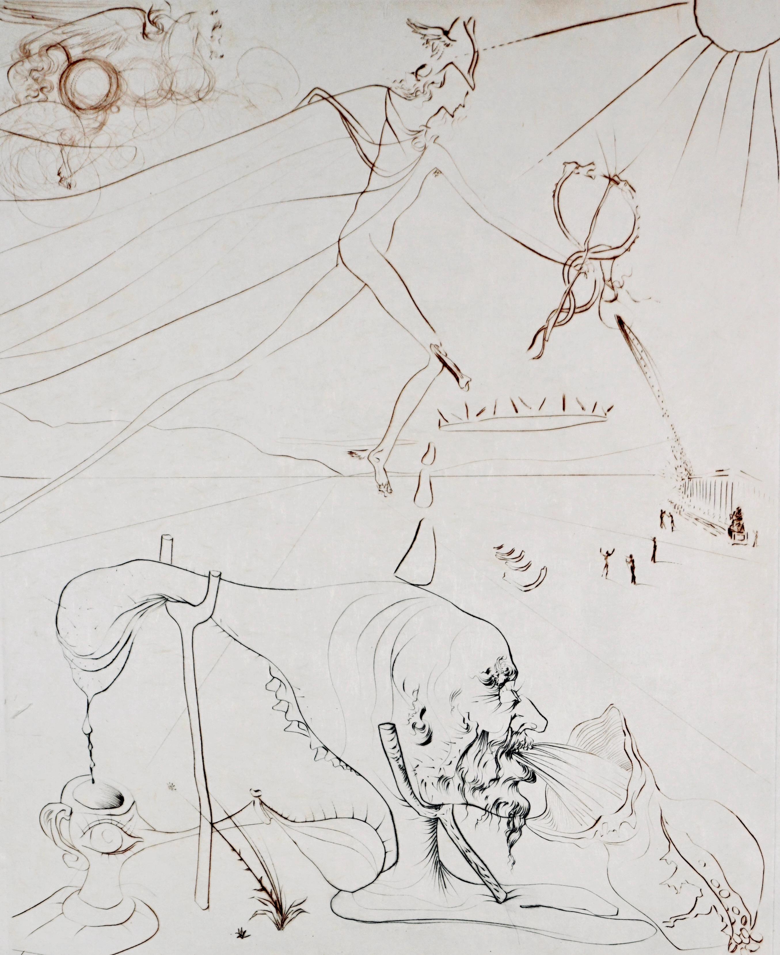 L’Alchimie  - Print by Salvador Dalí