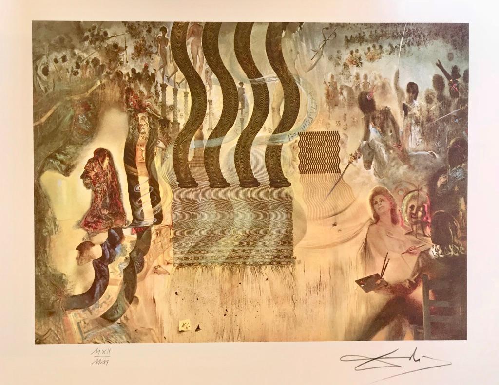 L'Apothéose des dollars - Print by Salvador Dalí