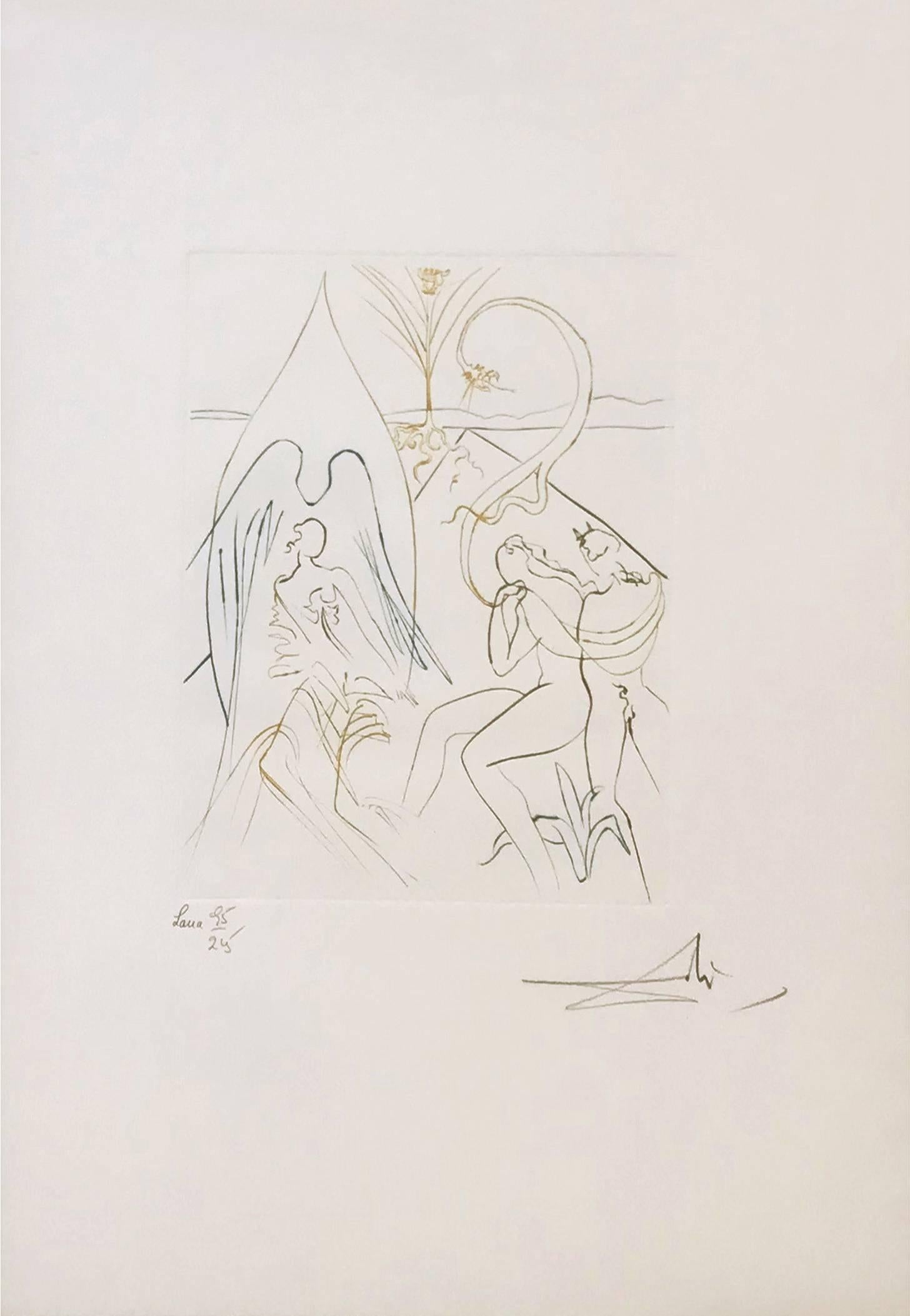 L'ARBE DE VIE ( DIE BÄUME des Lebens) – Print von Salvador Dalí