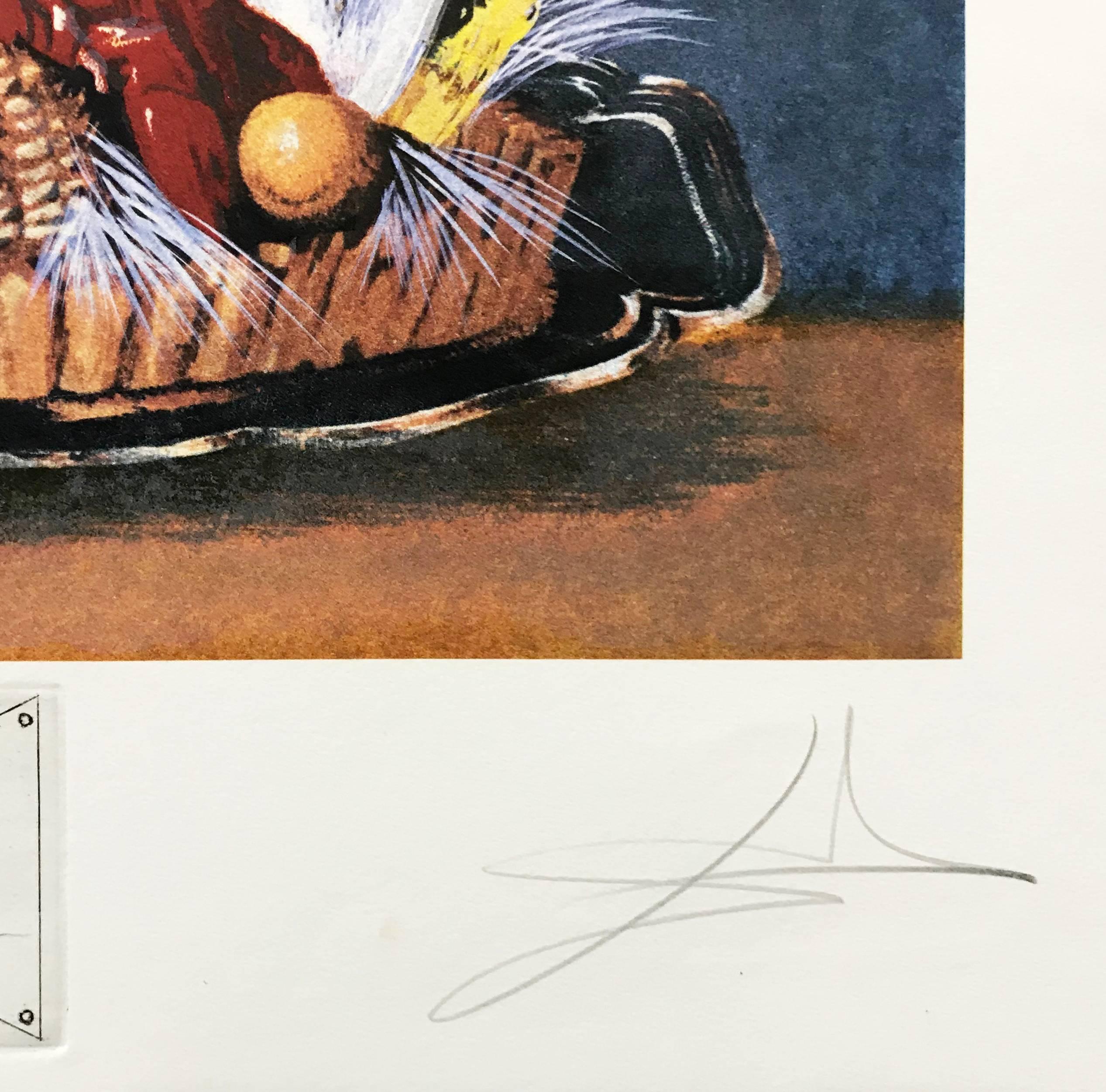 L'ATIVISME DESOXYRIBONUCLEIQUE - Surrealist Print by Salvador Dalí