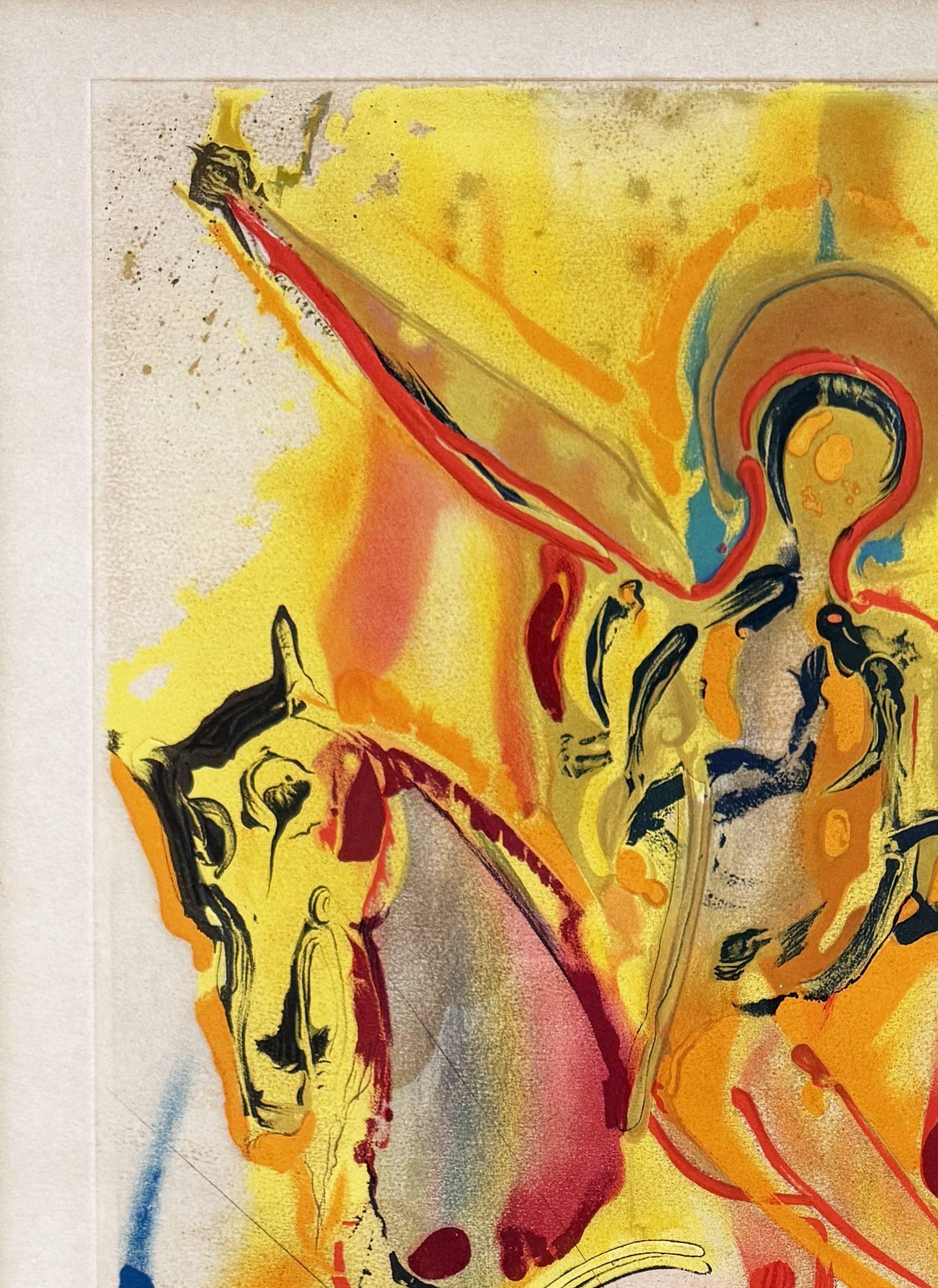 Le Cavalier Triomphant - Print de Salvador Dalí