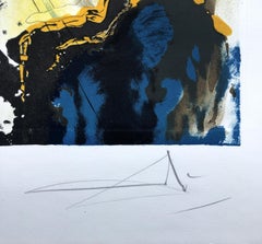 Le Cavalier Triomphant - Original Etching & Lithograph Handsigned (Field #73-12)