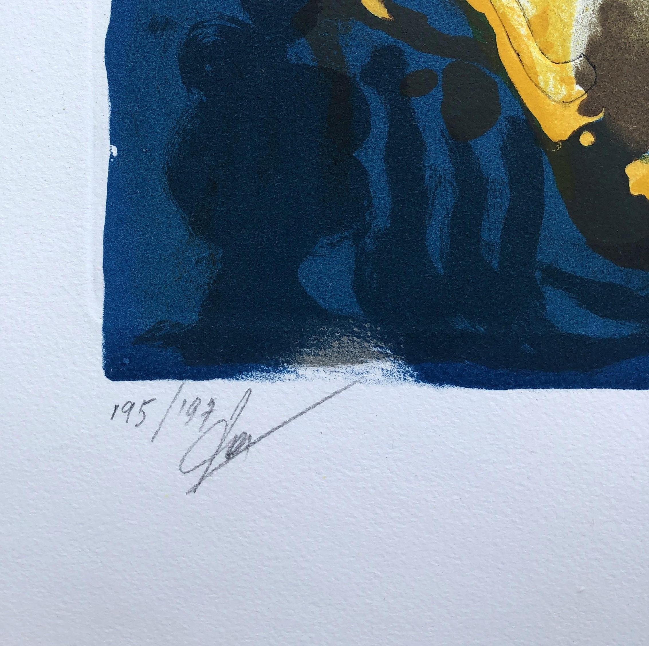 lithograph etching