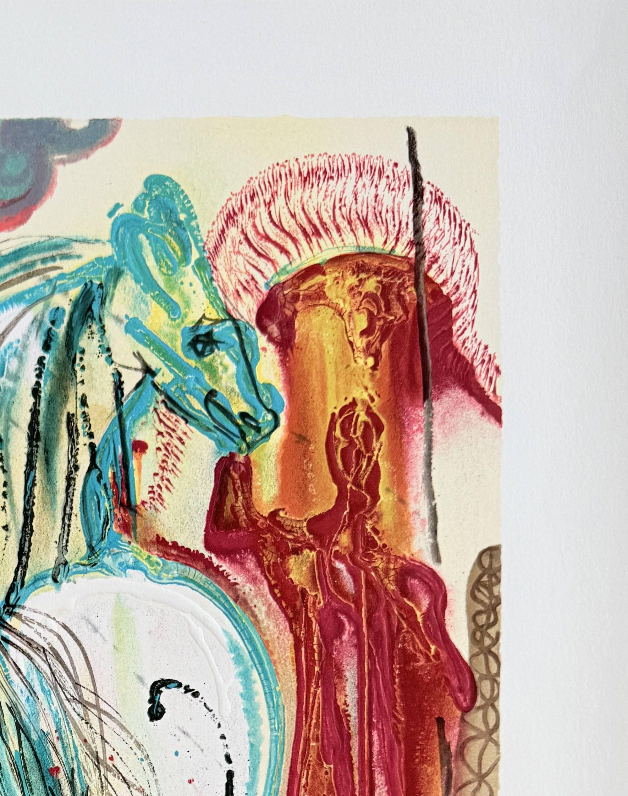 El centurión - Print Surrealista de Salvador Dalí