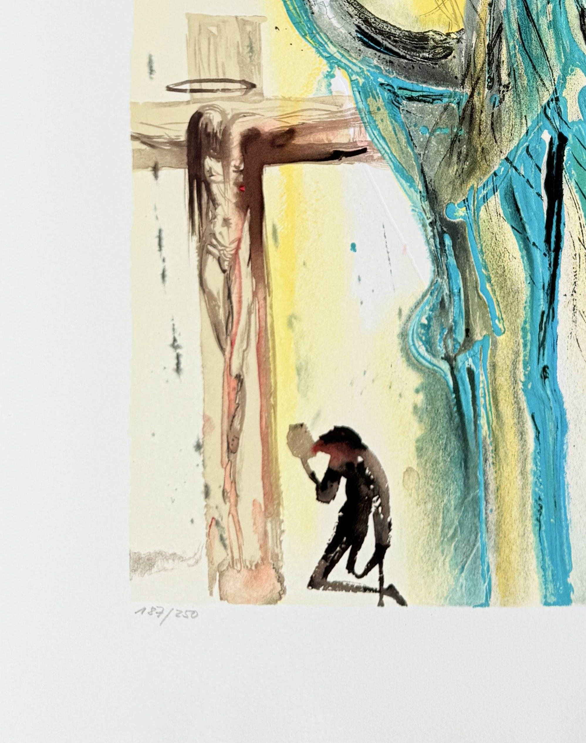 El centurión - Print Beige de Salvador Dalí