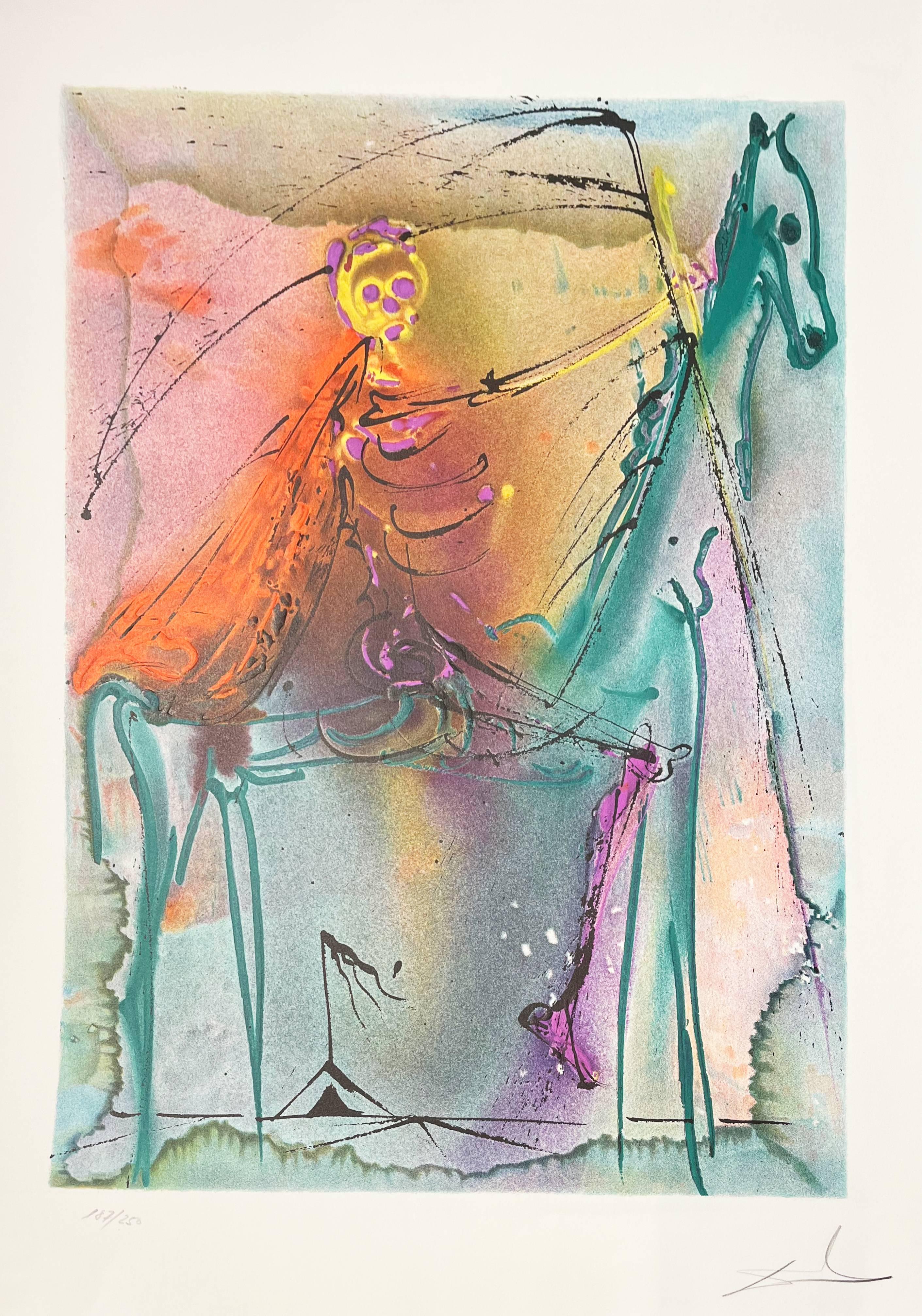 Le chavelier de la mort - Art de Salvador Dalí