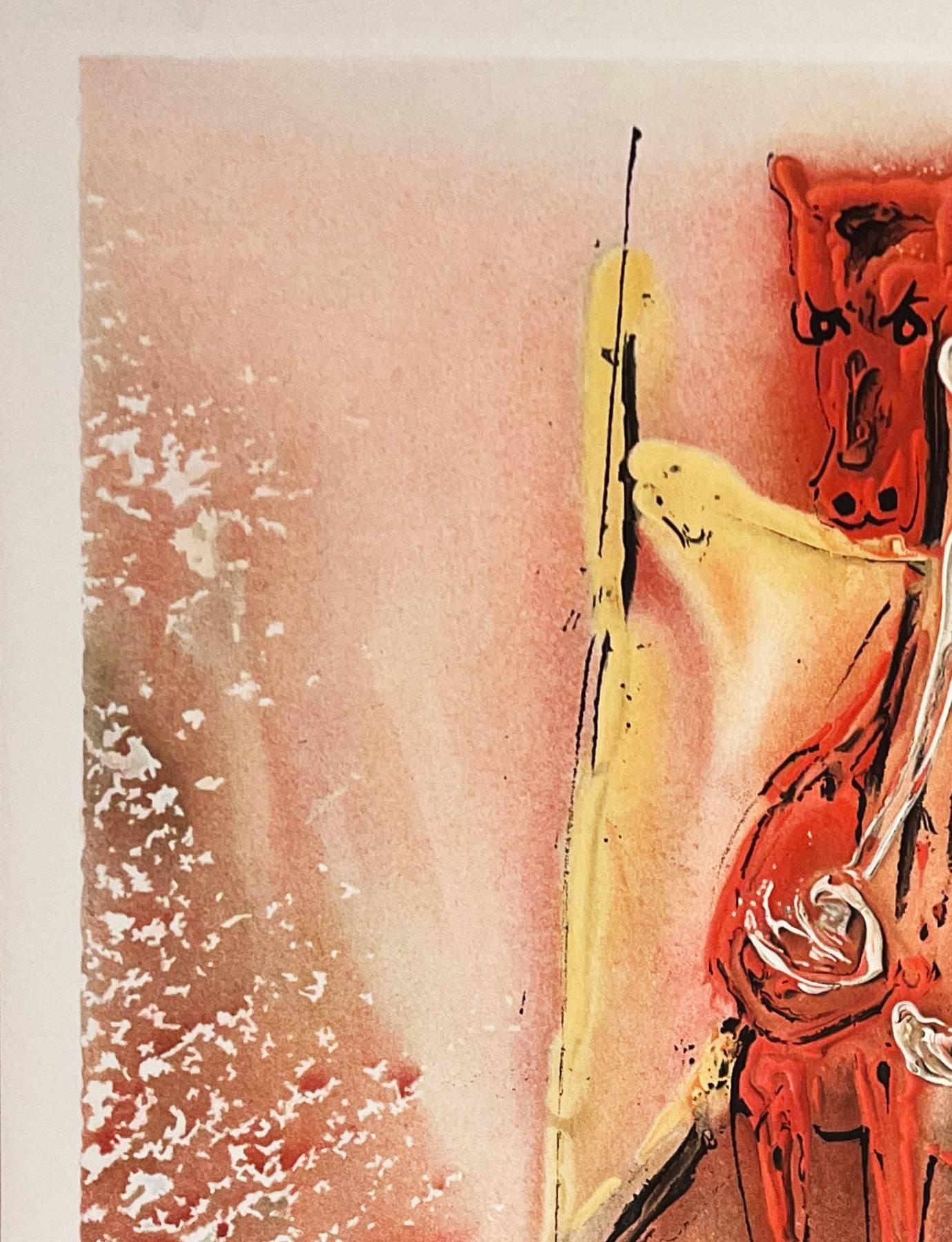 Le chavelier Moyenâgeux - Art Surrealismo di Salvador Dalí