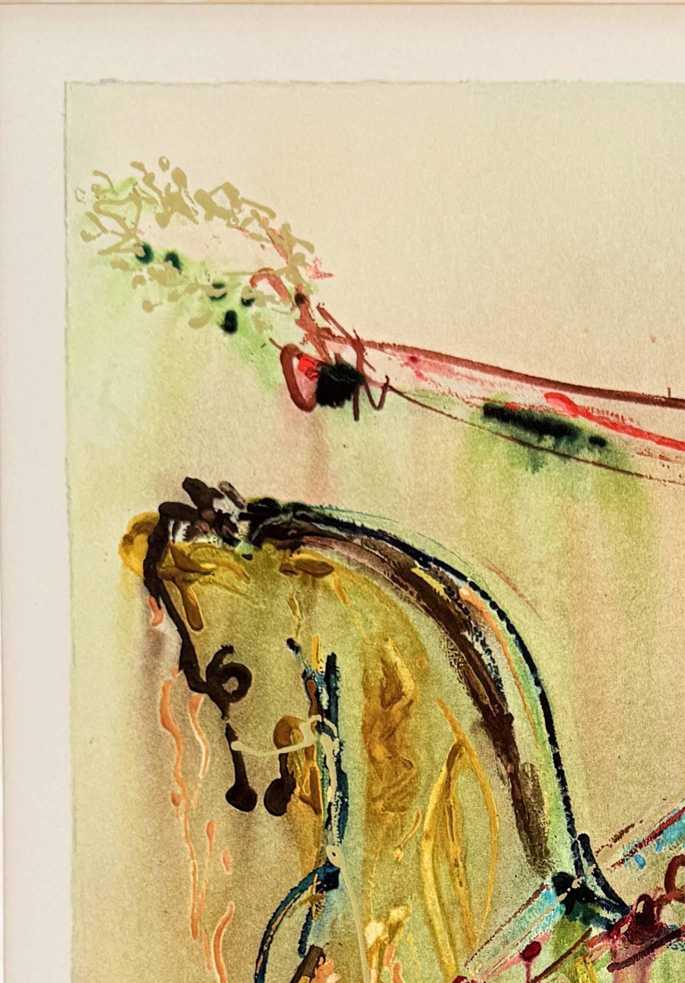 Le Chavelier Romano - Print Surrealista de Salvador Dalí