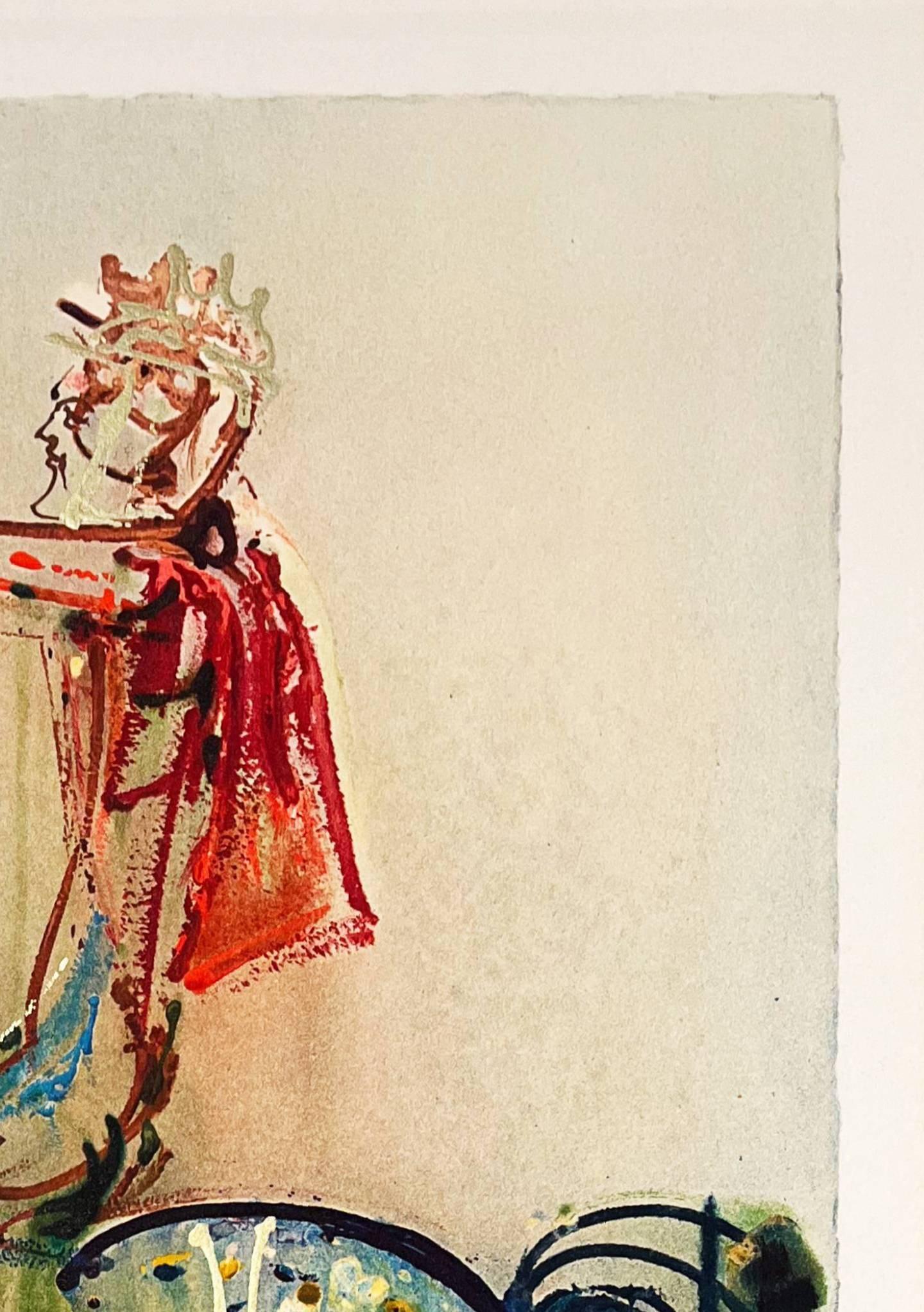 Le Chavelier Romano - Print Surrealista de Salvador Dalí