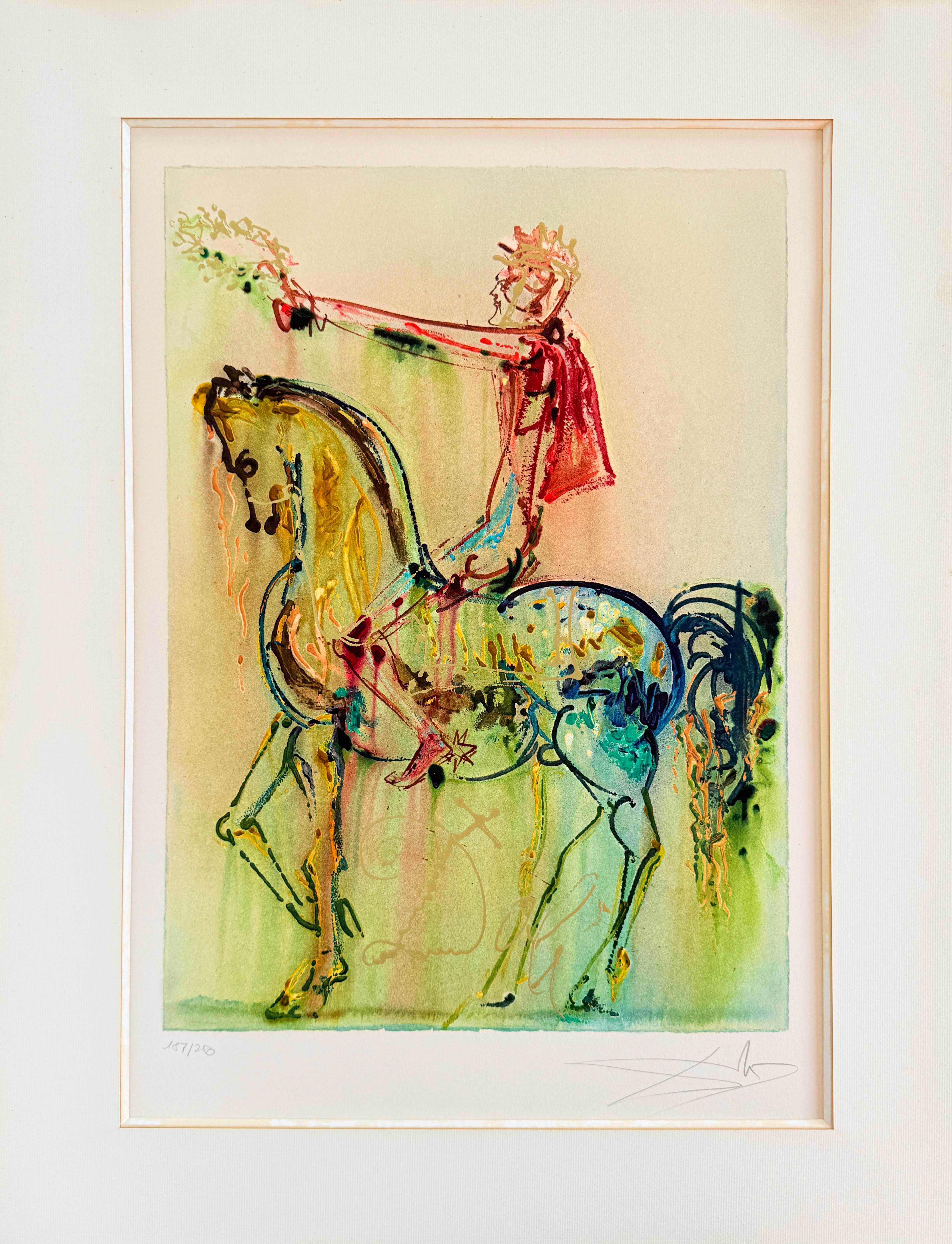 Le Chavelier Romano - Print de Salvador Dalí