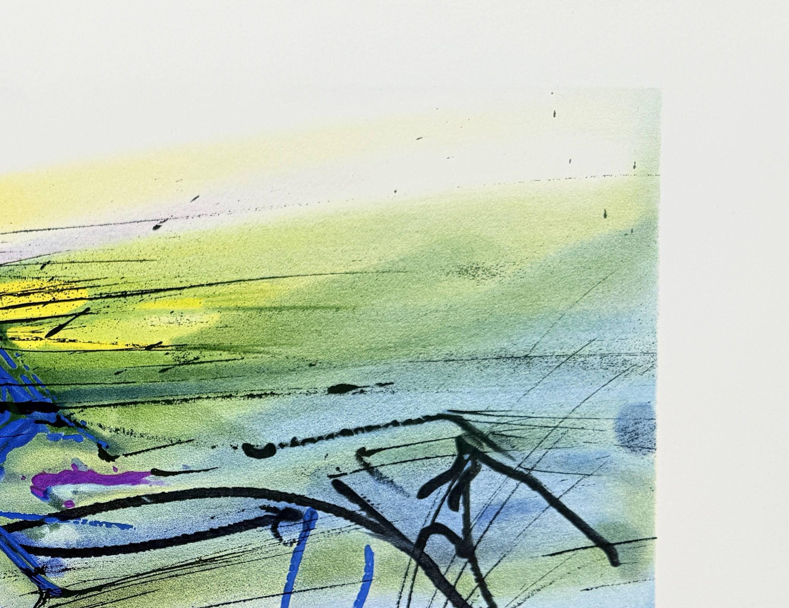 Le cheval de course - Print Surrealismo di Salvador Dalí