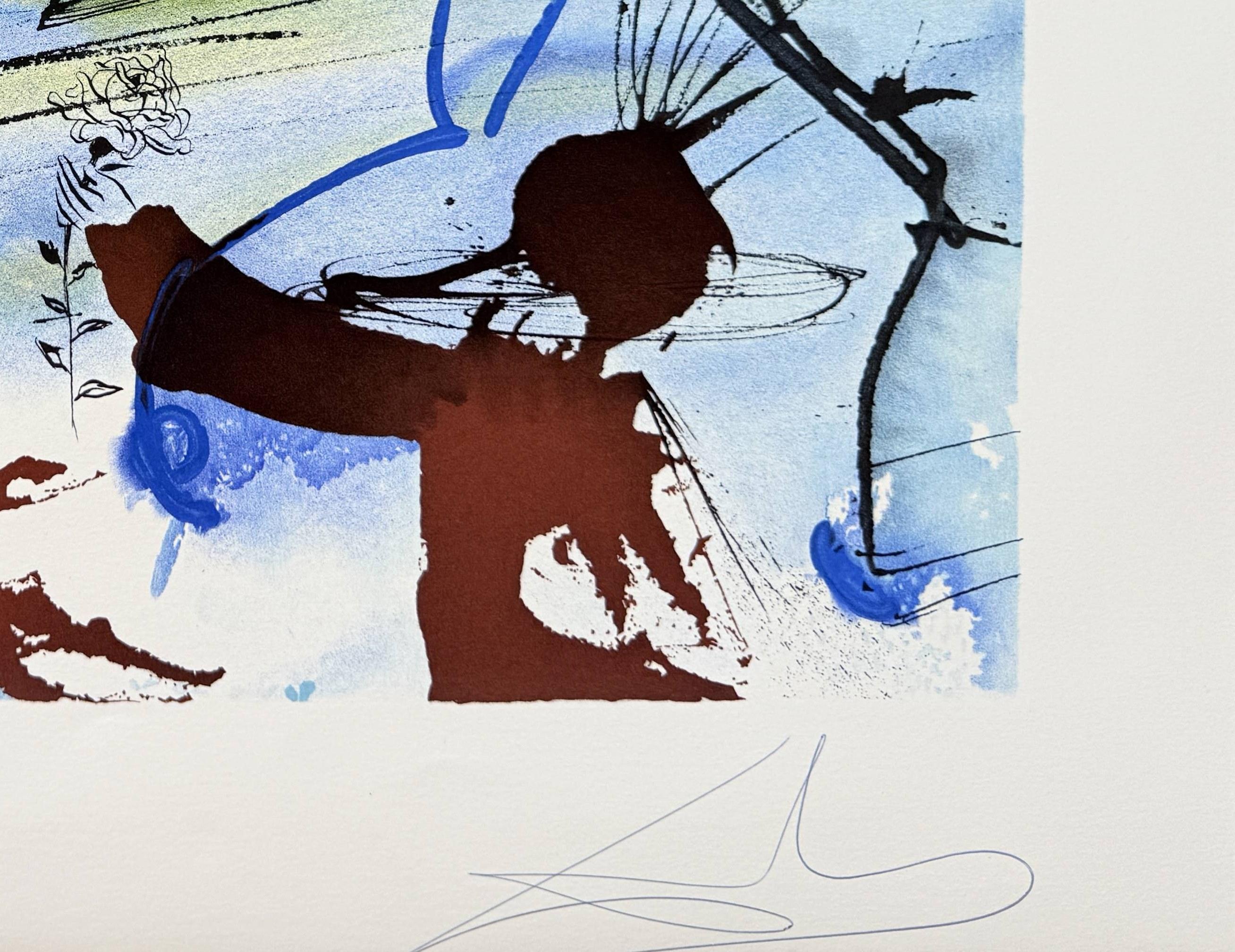 Salvador Dalì (1904-1989) - Le cheval de course

Litografia del 1970.

Dimensioni dell'opera: 68 x 50 cm

Su carta B.F.K. Rives come indicato nel catalogo Field.

Riferimento: Campo 72-6G

L'opera è in condizioni eccellenti.

Spedizione veloce e