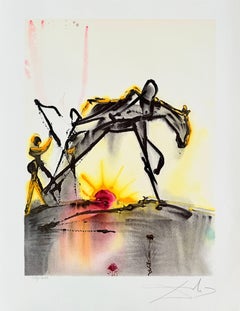 Le cheval de labeur & Le cheval du printemps, Two Signed Lihographs, 1972