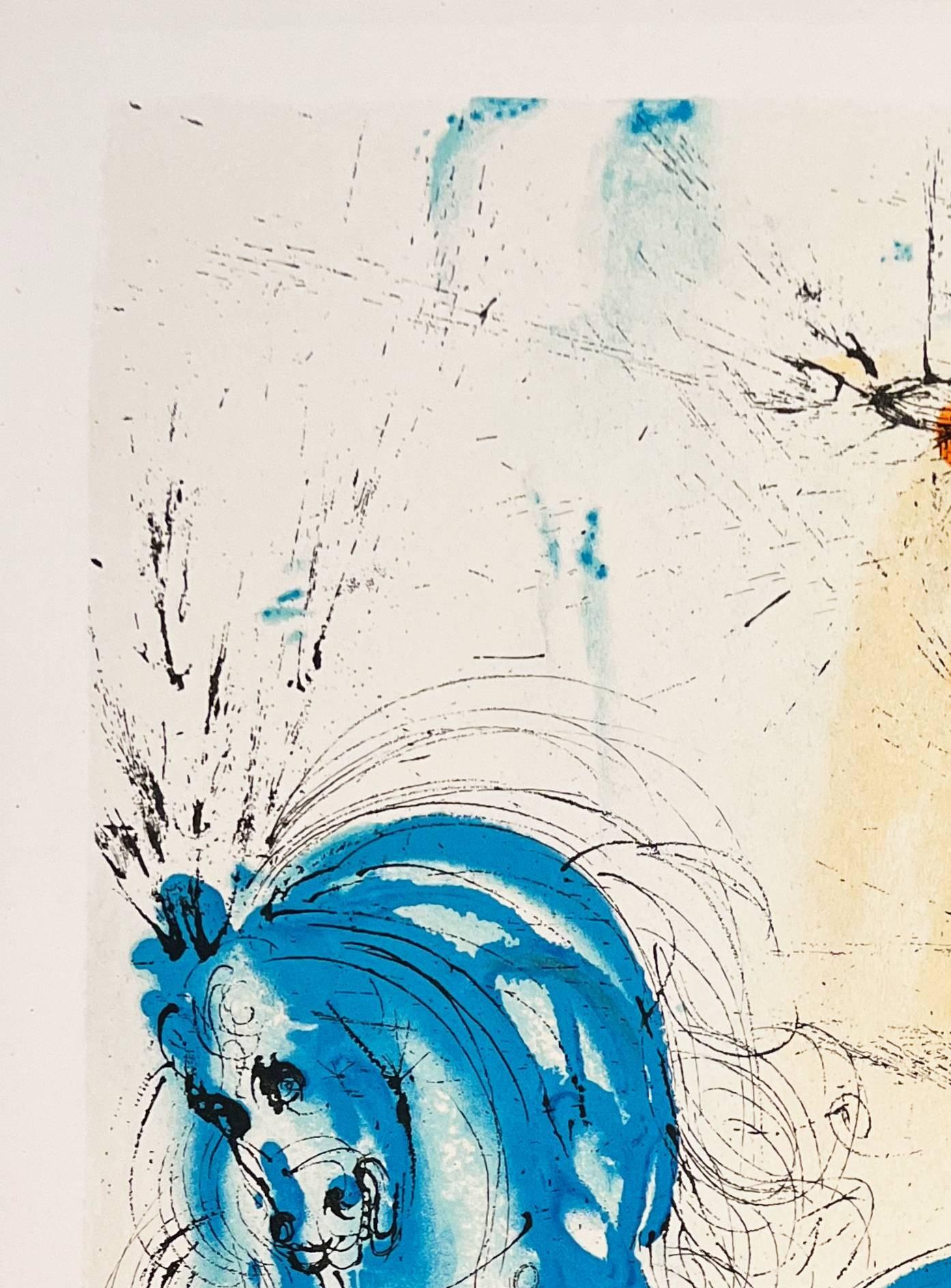 Le cheval de triomphe - Print de Salvador Dalí
