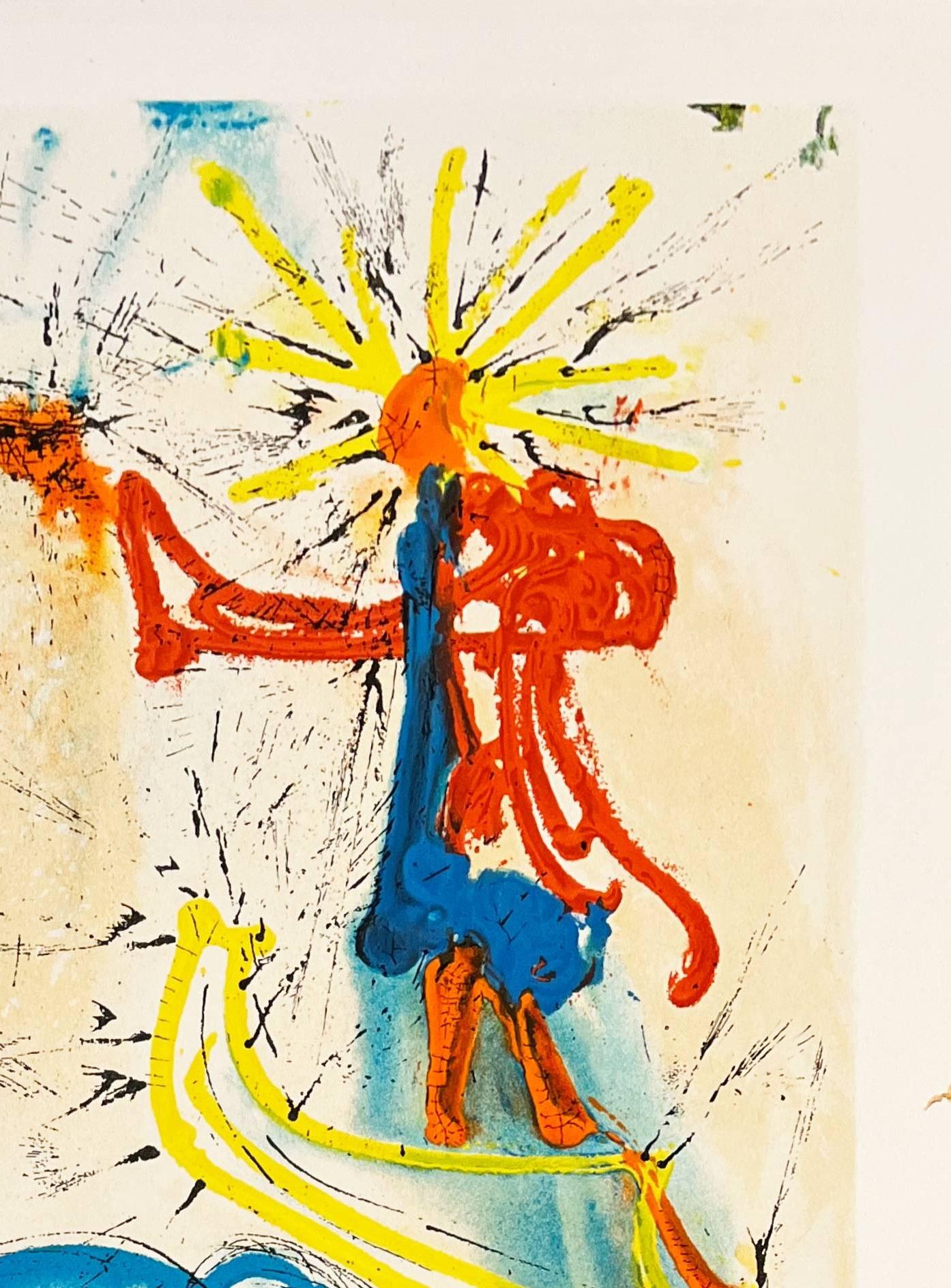 Le cheval de triomphe - Print Surrealista de Salvador Dalí