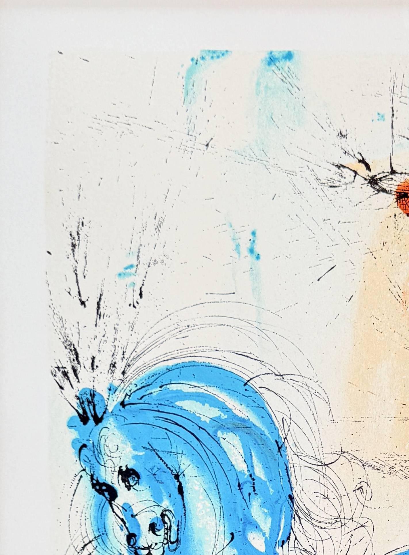 Le Cheval de Triomphe - Surrealist Print by Salvador Dalí