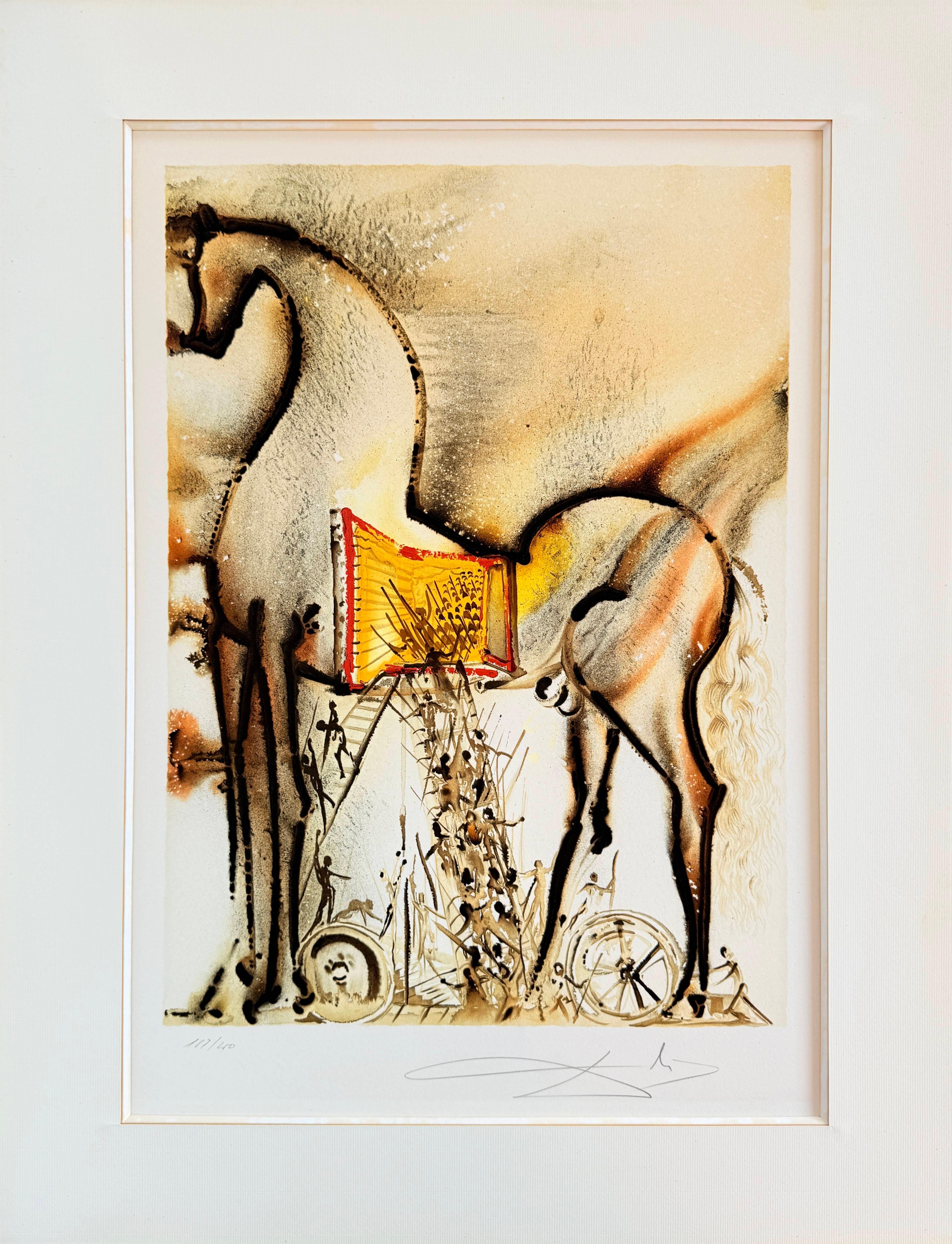 Der Cheval von Troja (Surrealismus), Art, von Salvador Dalí