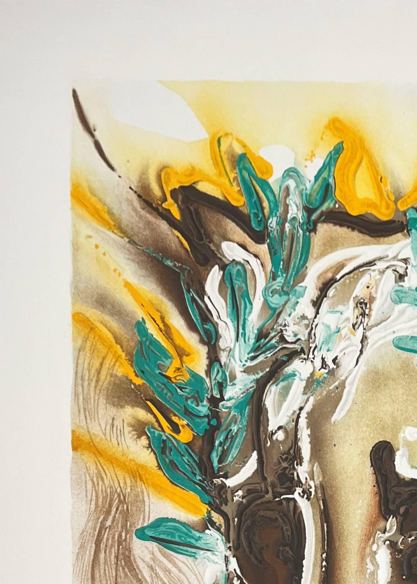 Le cheval du printemps - Print de Salvador Dalí