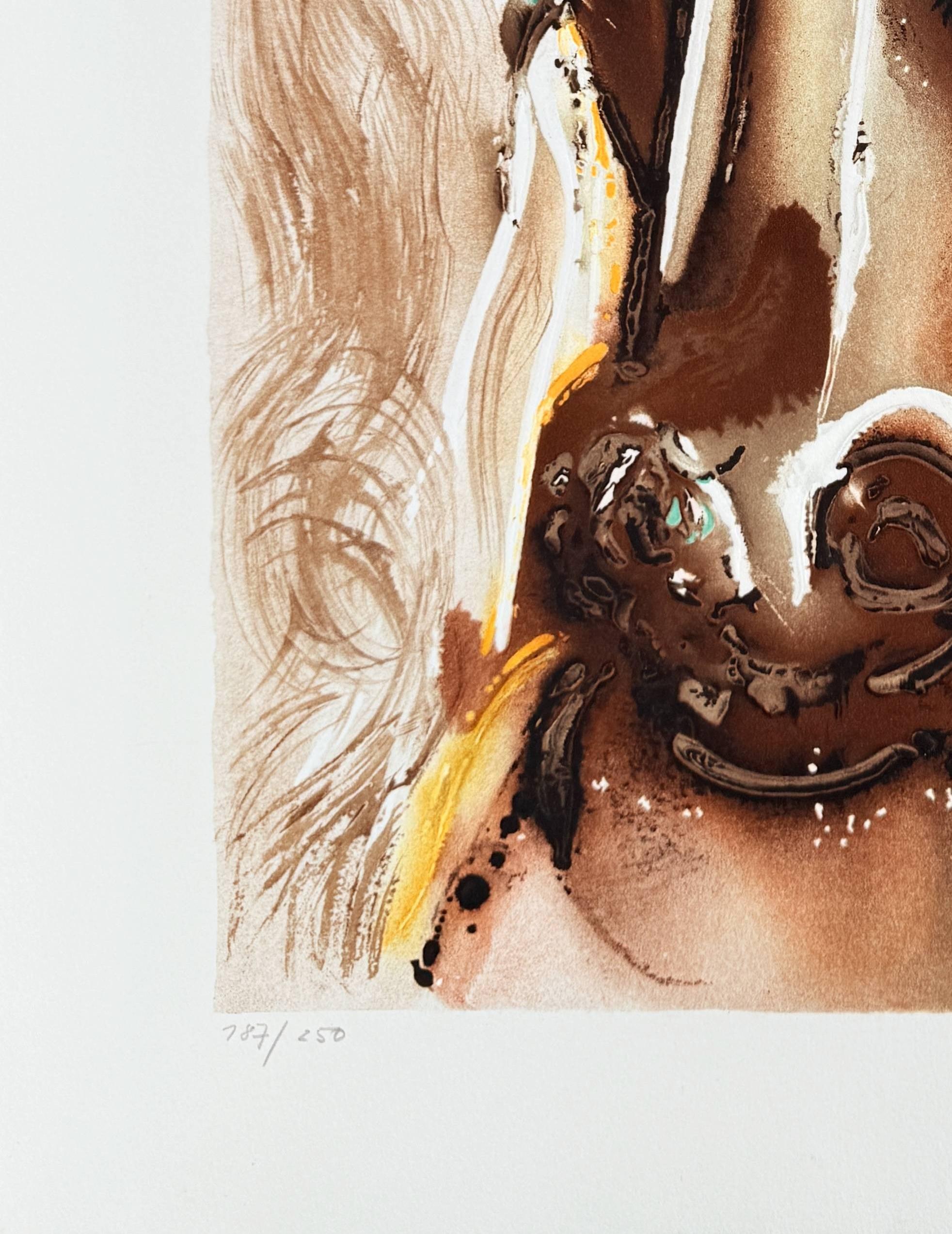Le cheval du printemps - Print de Salvador Dalí