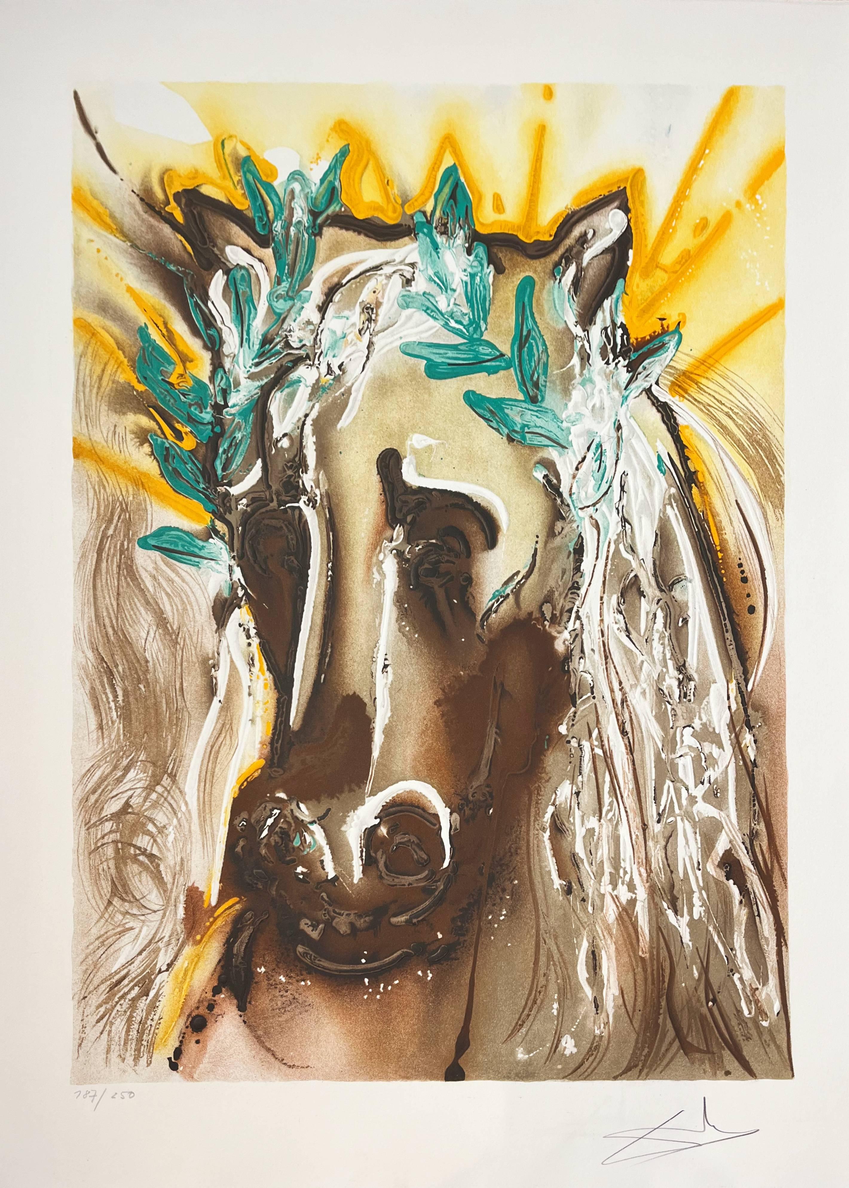 Print de Salvador Dalí - Le cheval du printemps