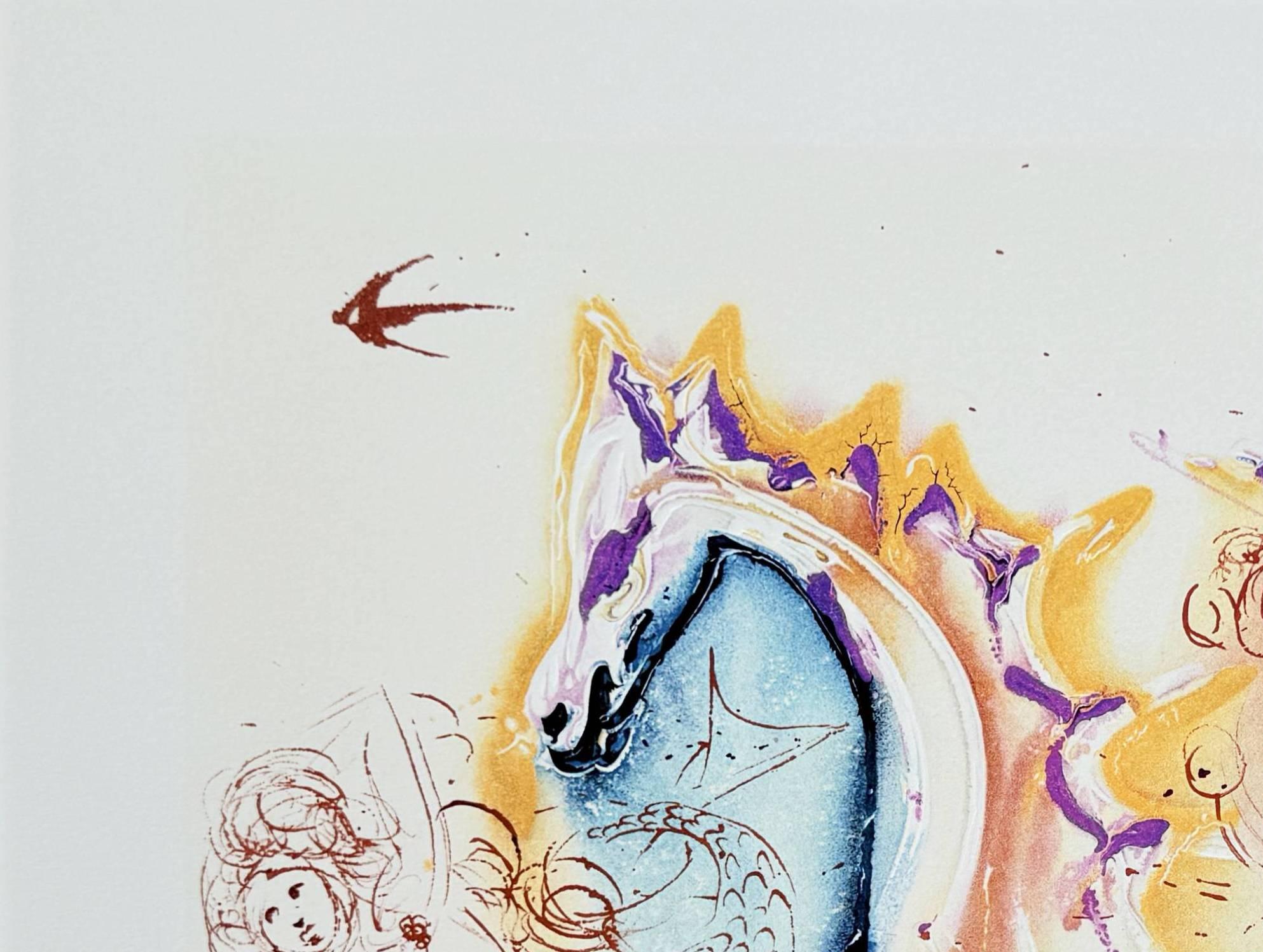 Le cheval marin (Surrealismus), Print, von Salvador Dalí