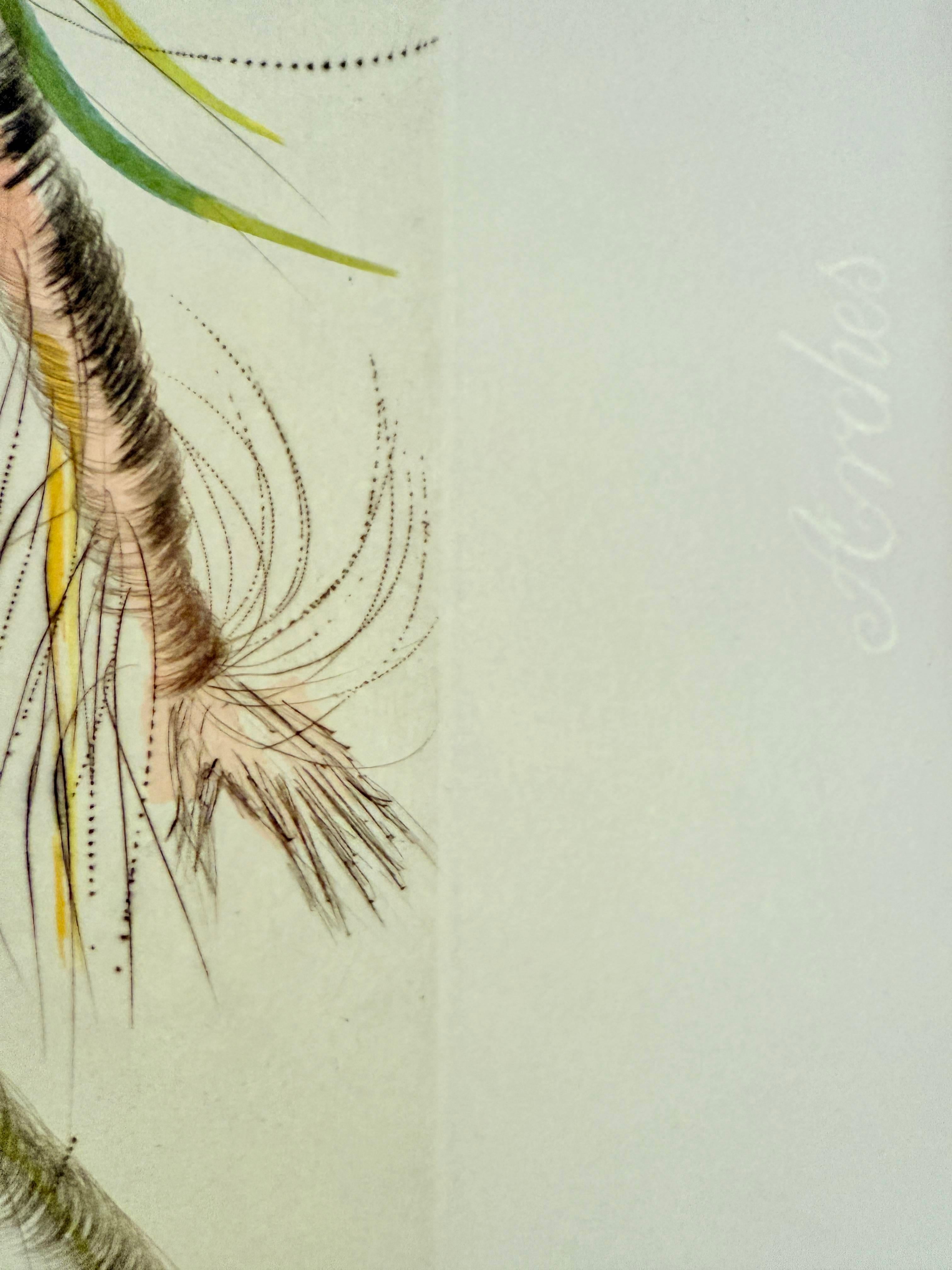 Le Cosmonaute (The Cosmonaut) - Gray Print by Salvador Dalí