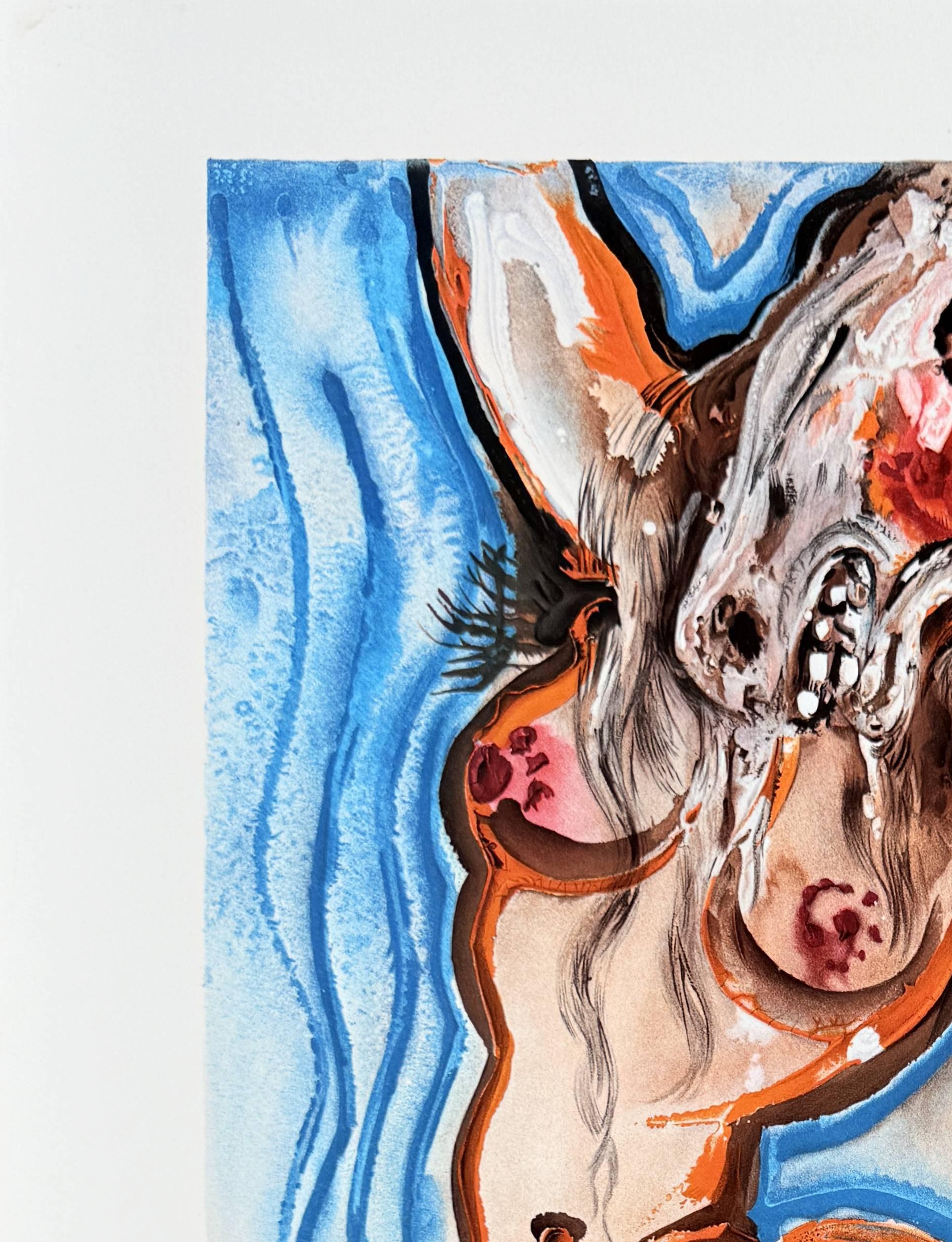 Die Cheval-Frau – Print von Salvador Dalí