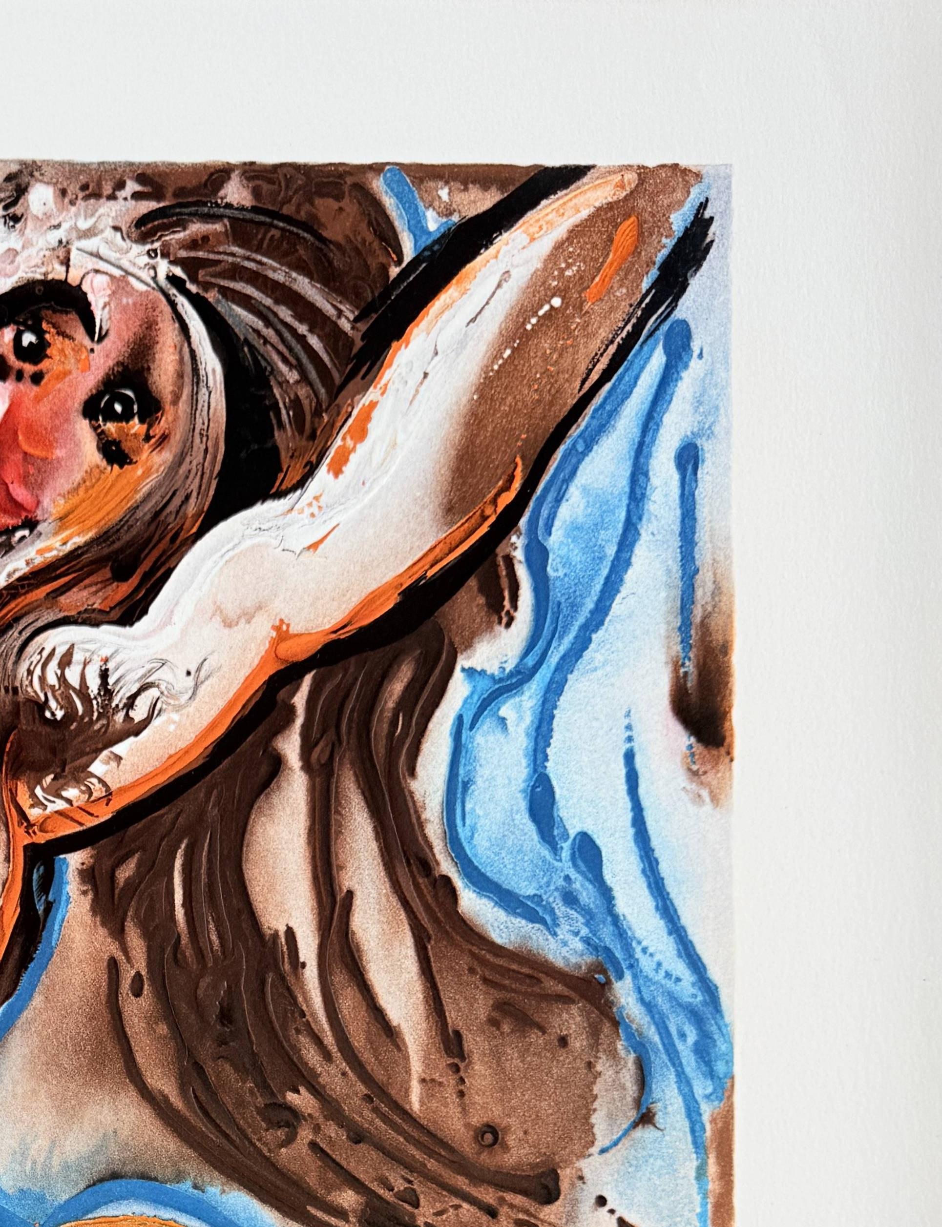 Die Cheval-Frau (Surrealismus), Print, von Salvador Dalí