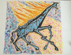 Le Girafe en Feu (Giraffe Afire) from Le Jungle Humaine