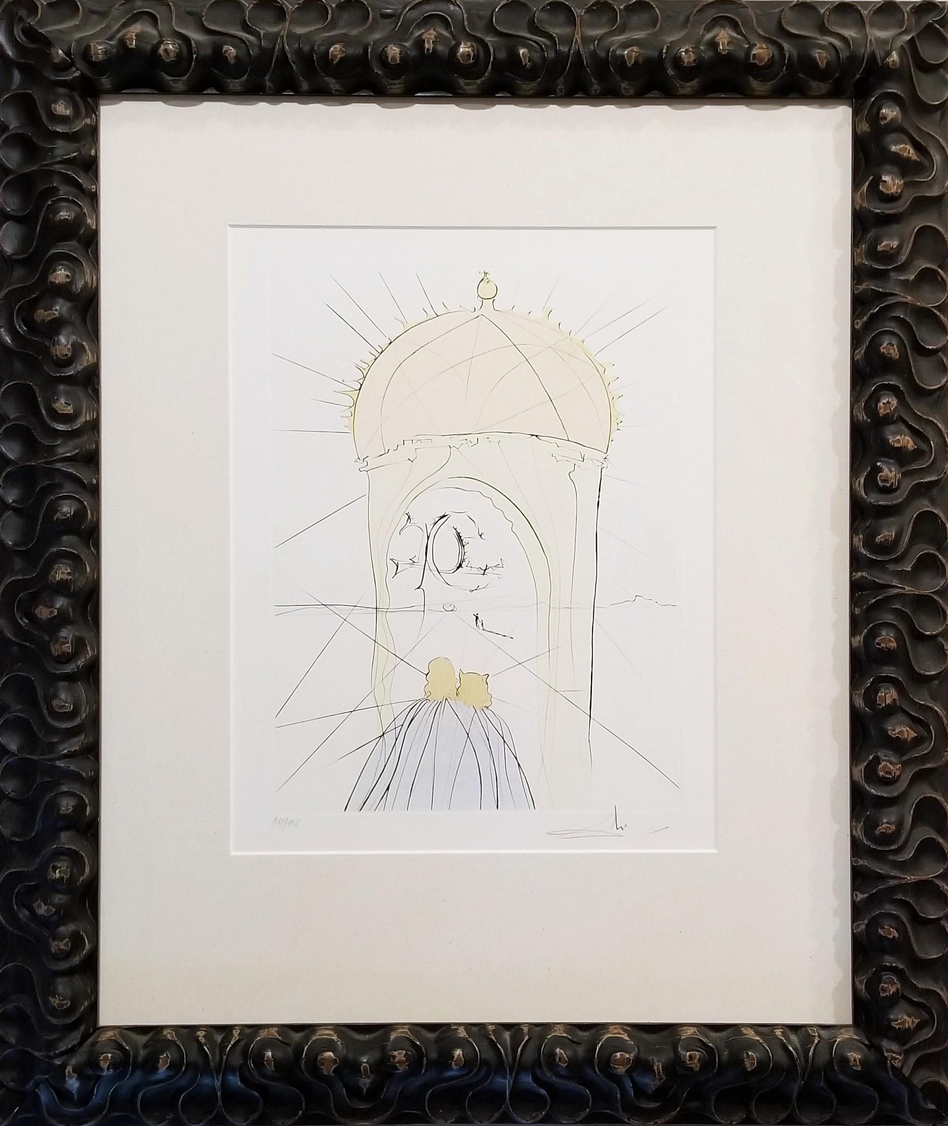Le Musée de Genie et du Caprice (El Museo del Genio y del Capricho) - Print Surrealista de Salvador Dalí