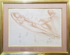 Le Nu à la Guitarre (The Nude on the Guitar) (Serenade) /// Salvador Dali Modern