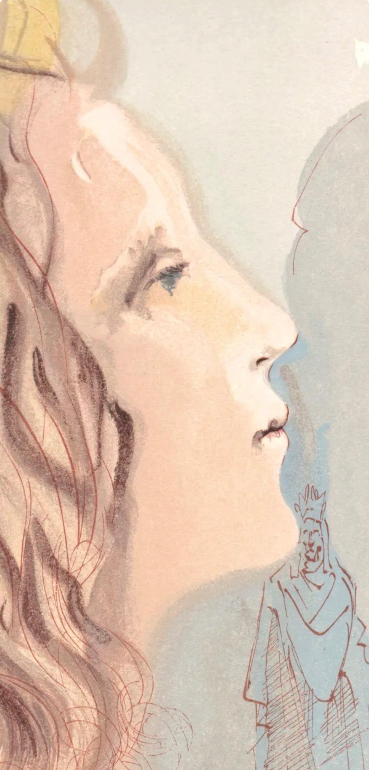 Le Paradis VIII (Field 189-200; M/L 1039-1138), La Divine Comédie - Surrealist Print by Salvador Dalí