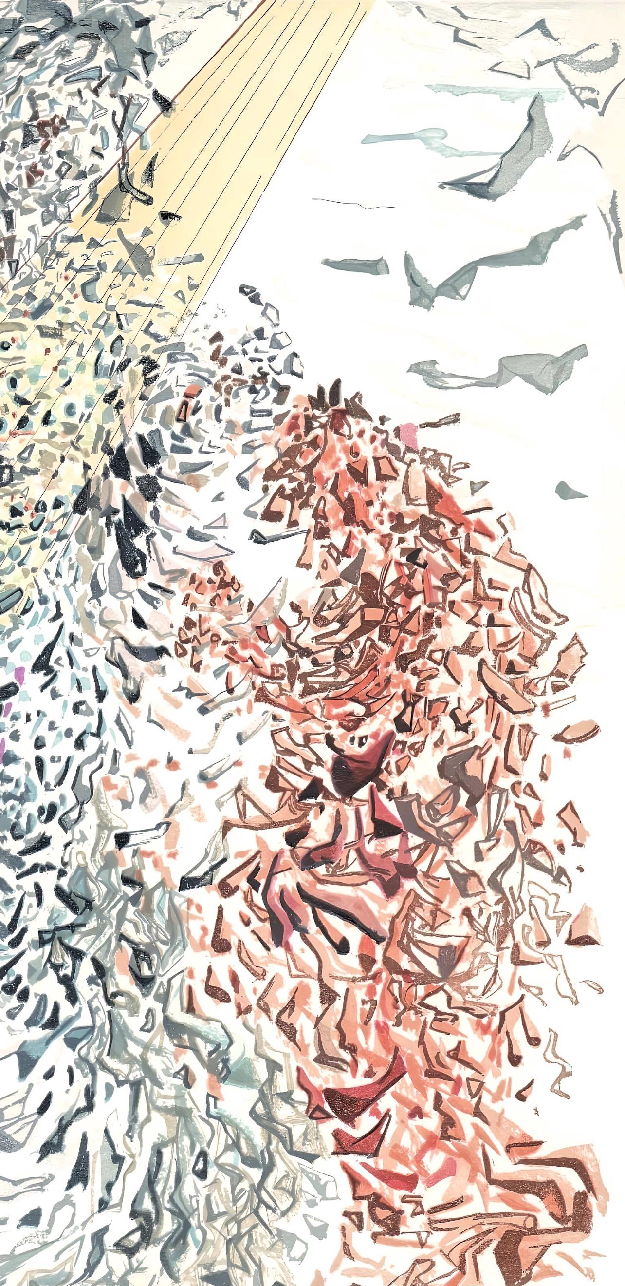 Le Paradis XI (Field 189-200; M/L 1039-1138), La Divine Comédie - Surrealist Print by Salvador Dalí