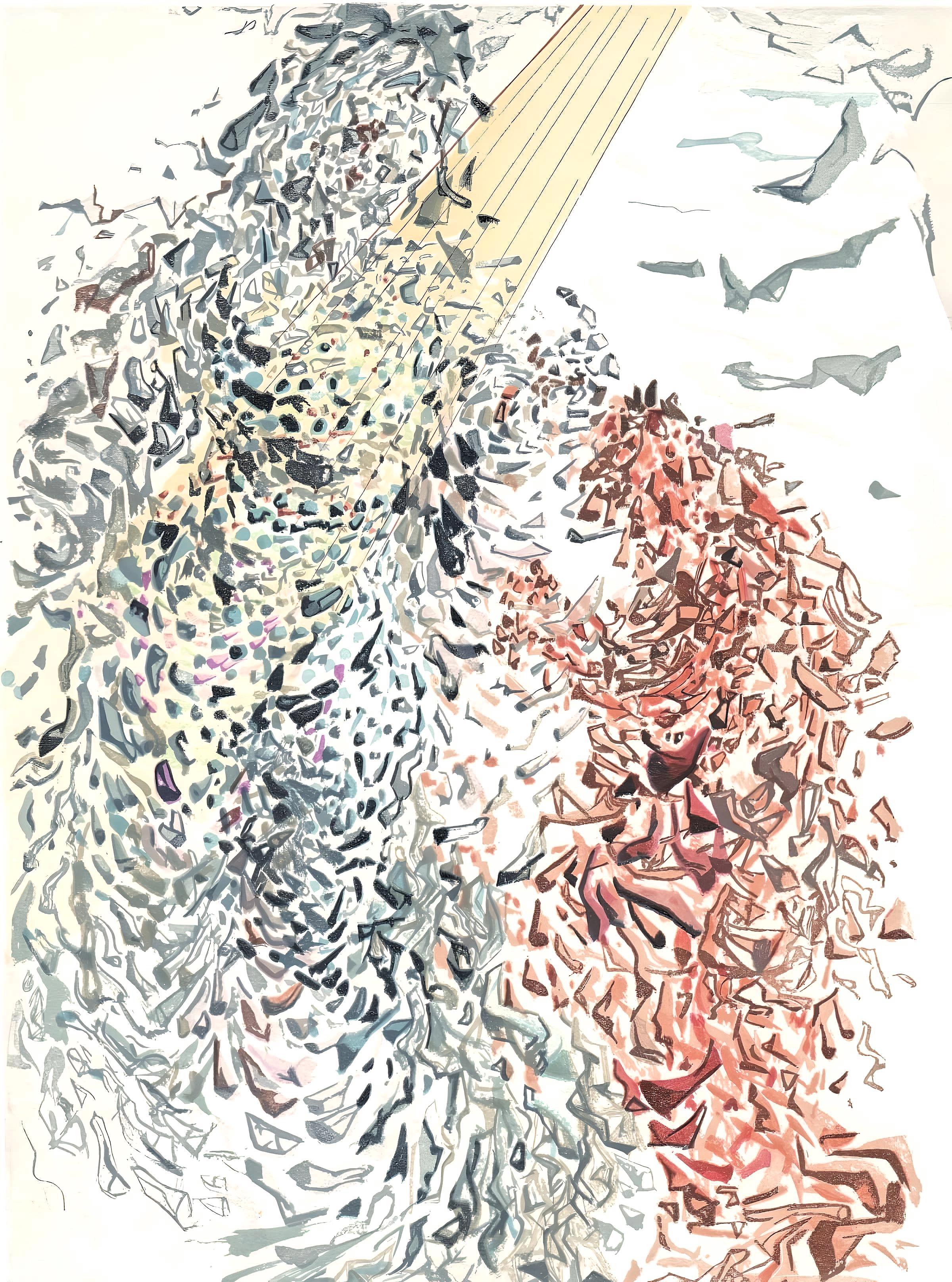 Salvador Dalí Figurative Print - Le Paradis XI (Field 189-200; M/L 1039-1138), La Divine Comédie