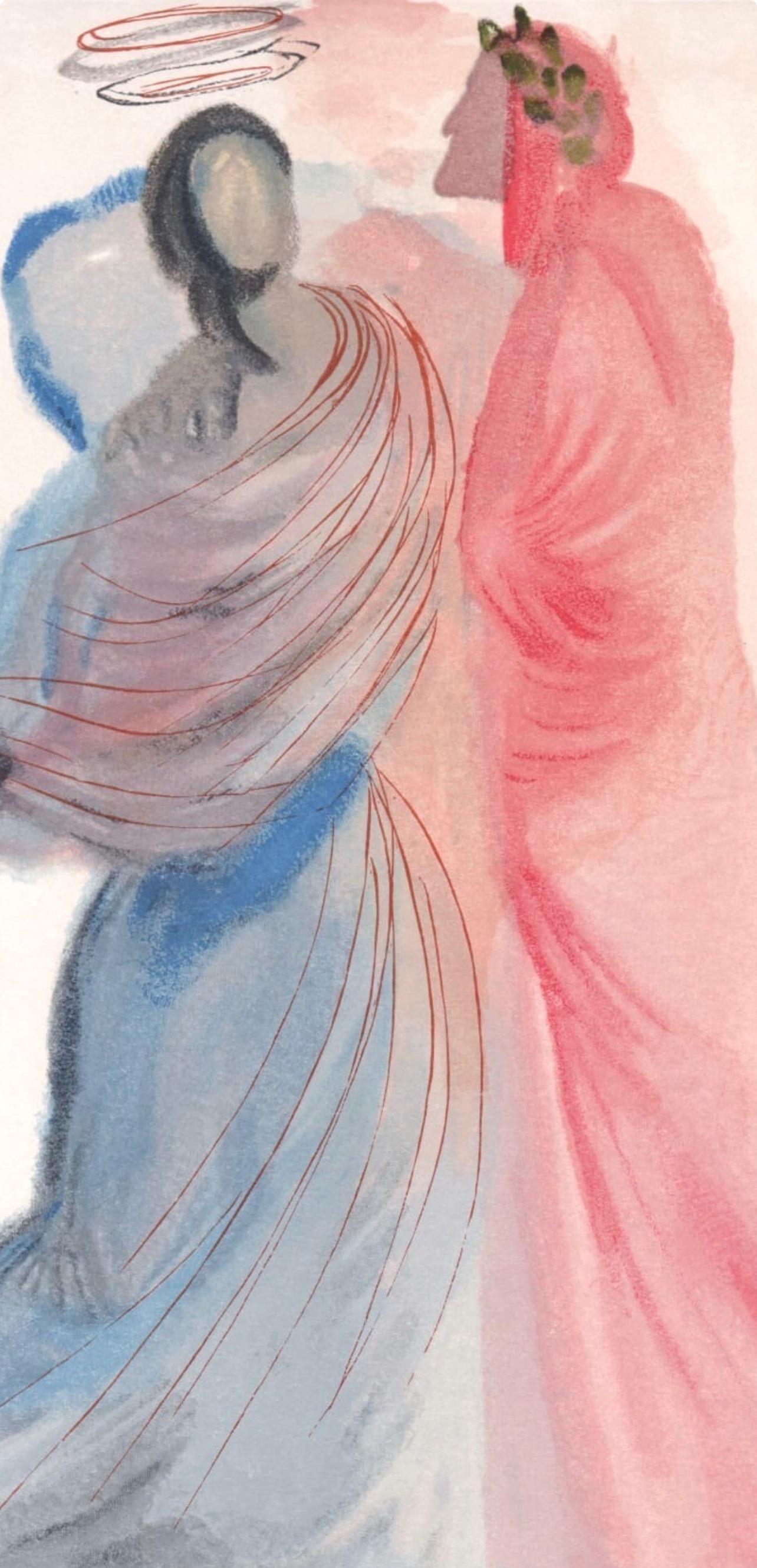 Le Paradis XIII (Field 189-200; M/L 1039-1138), La Divine Comédie - Surrealist Print by Salvador Dalí