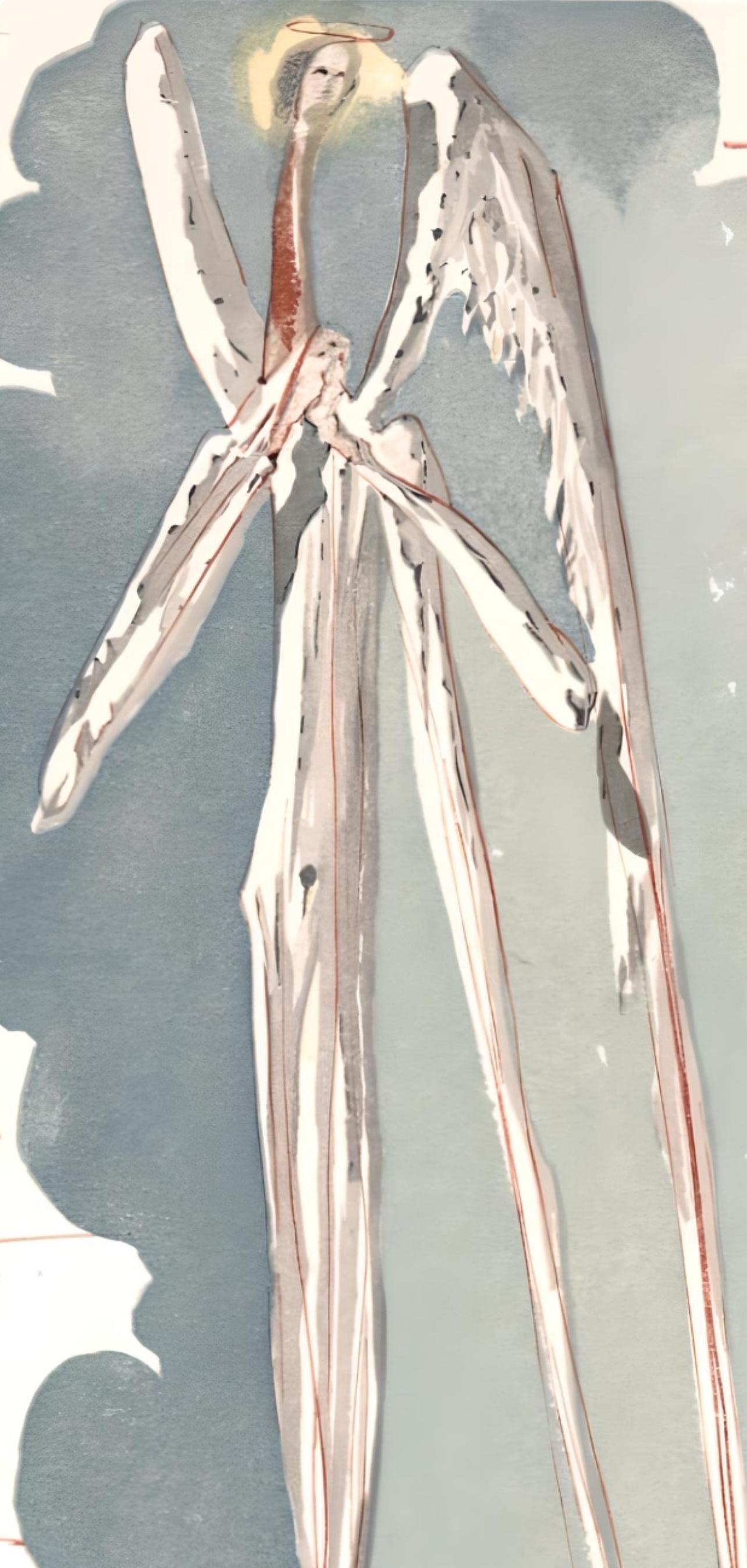 Le Paradis XVIII (Field 189-200; M/L 1039-1138), La Divine Comédie - Surrealist Print by Salvador Dalí