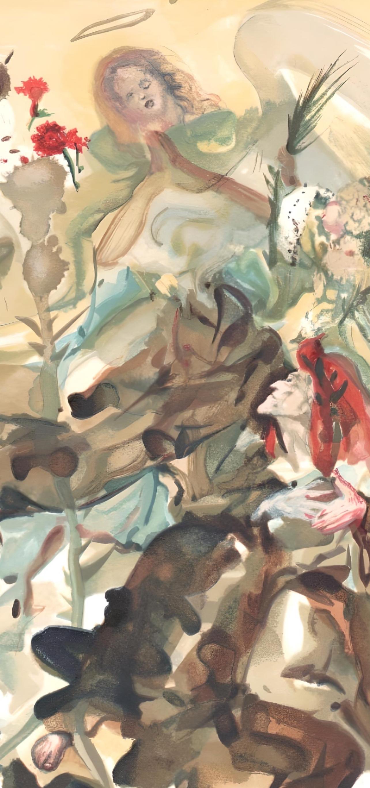 Le Paradis XXI (Field 189-200; M/L 1039-1138), La Divine Comédie - Surrealist Print by Salvador Dalí