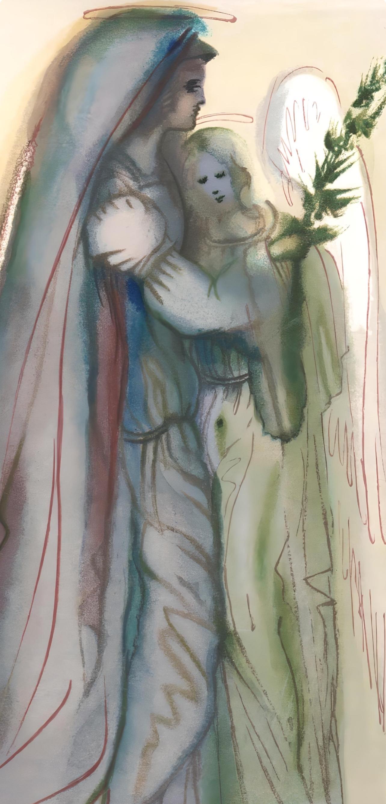 Le Paradis XXX (Field 189-200; M/L 1039-1138), La Divine Comédie - Surrealist Print by Salvador Dalí