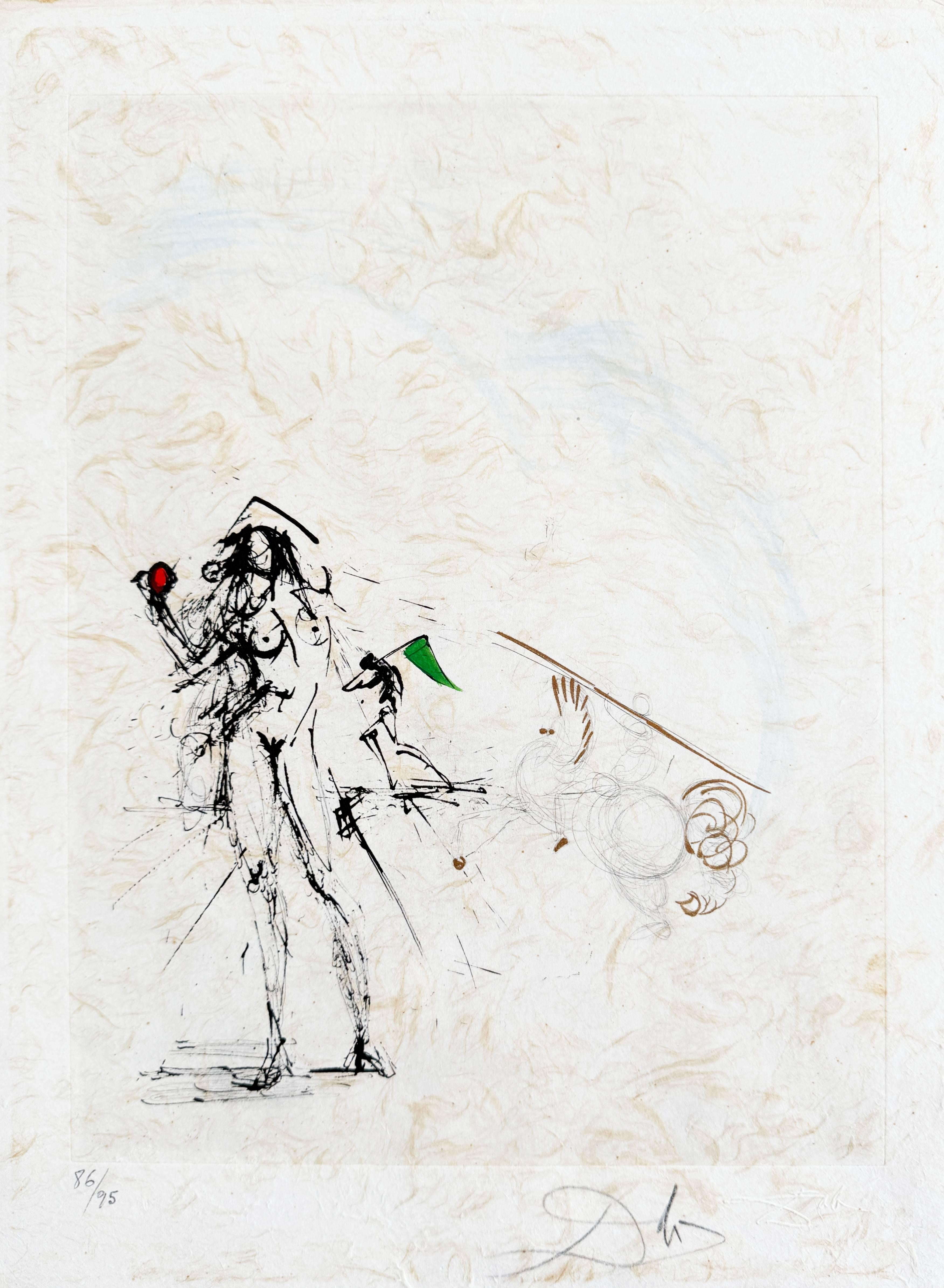 Salvador Dalí Print – Le Pecheur