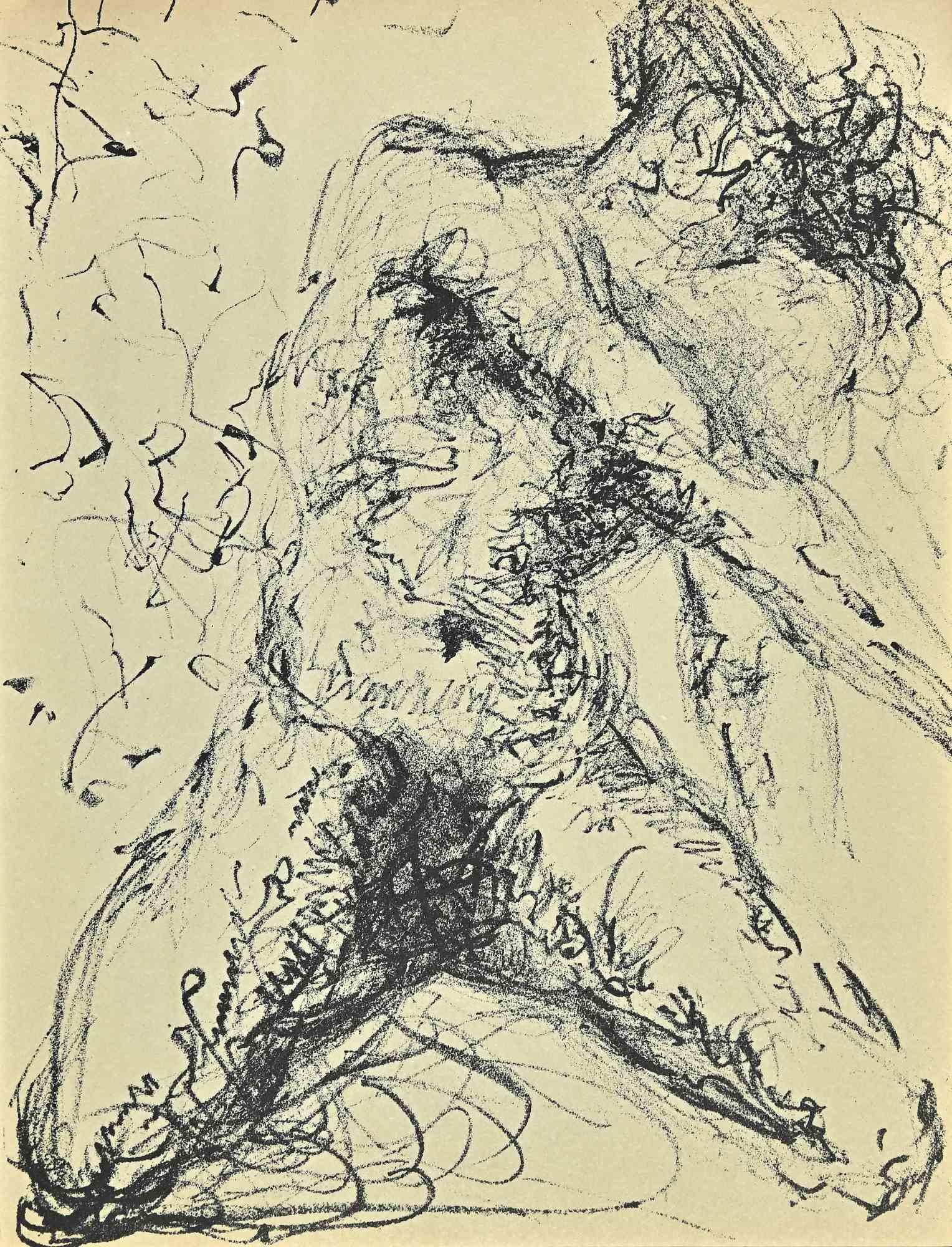Le Pêcheur - Litografía  - 1967