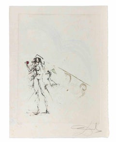 Le Pêcheur (The Angler) - Etching - 1968