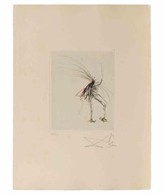 Le Petit Démon - Etching - 1960s