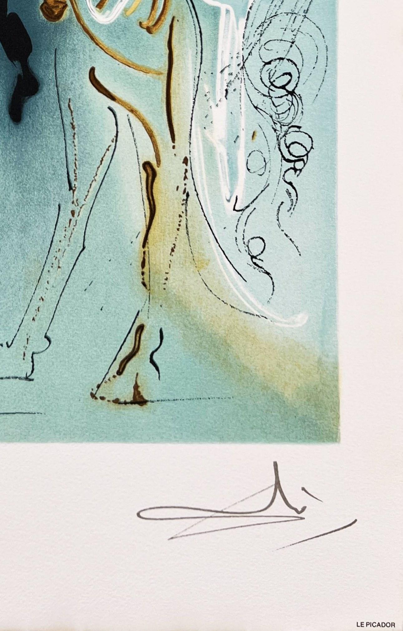 Le Picador - Print by Salvador Dalí