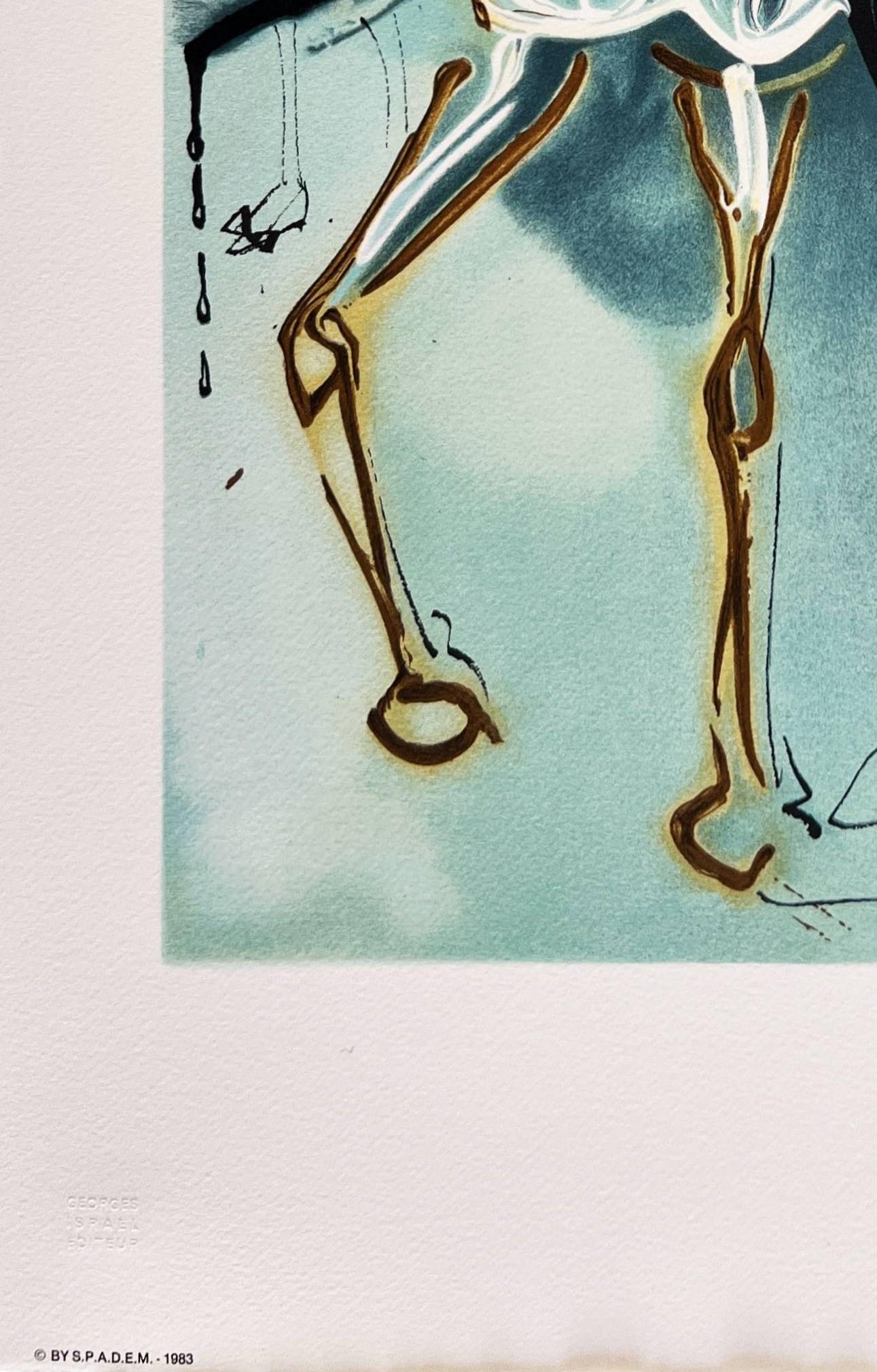 Le Picador - Surrealist Print by Salvador Dalí