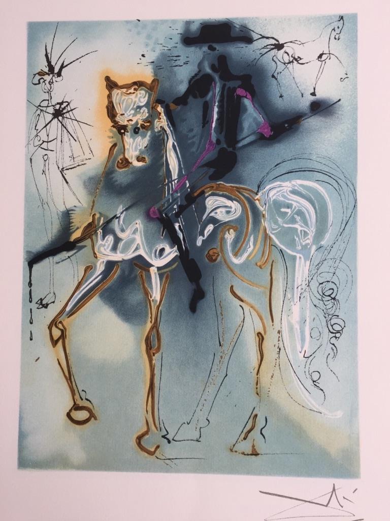 Salvador Dalí Animal Print - Le picador