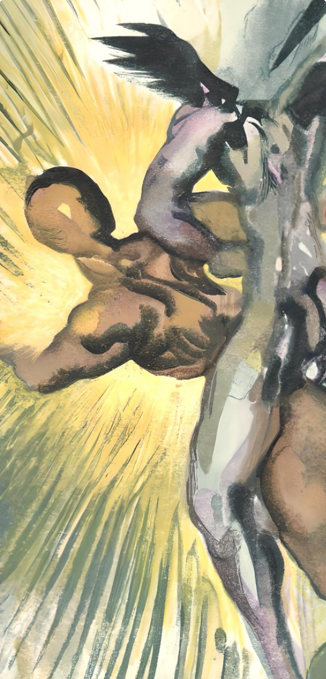 Le Purgatoire VIII (Field 189-200; M/L 1039-1138), La Divine Comédie - Surrealist Print by Salvador Dalí