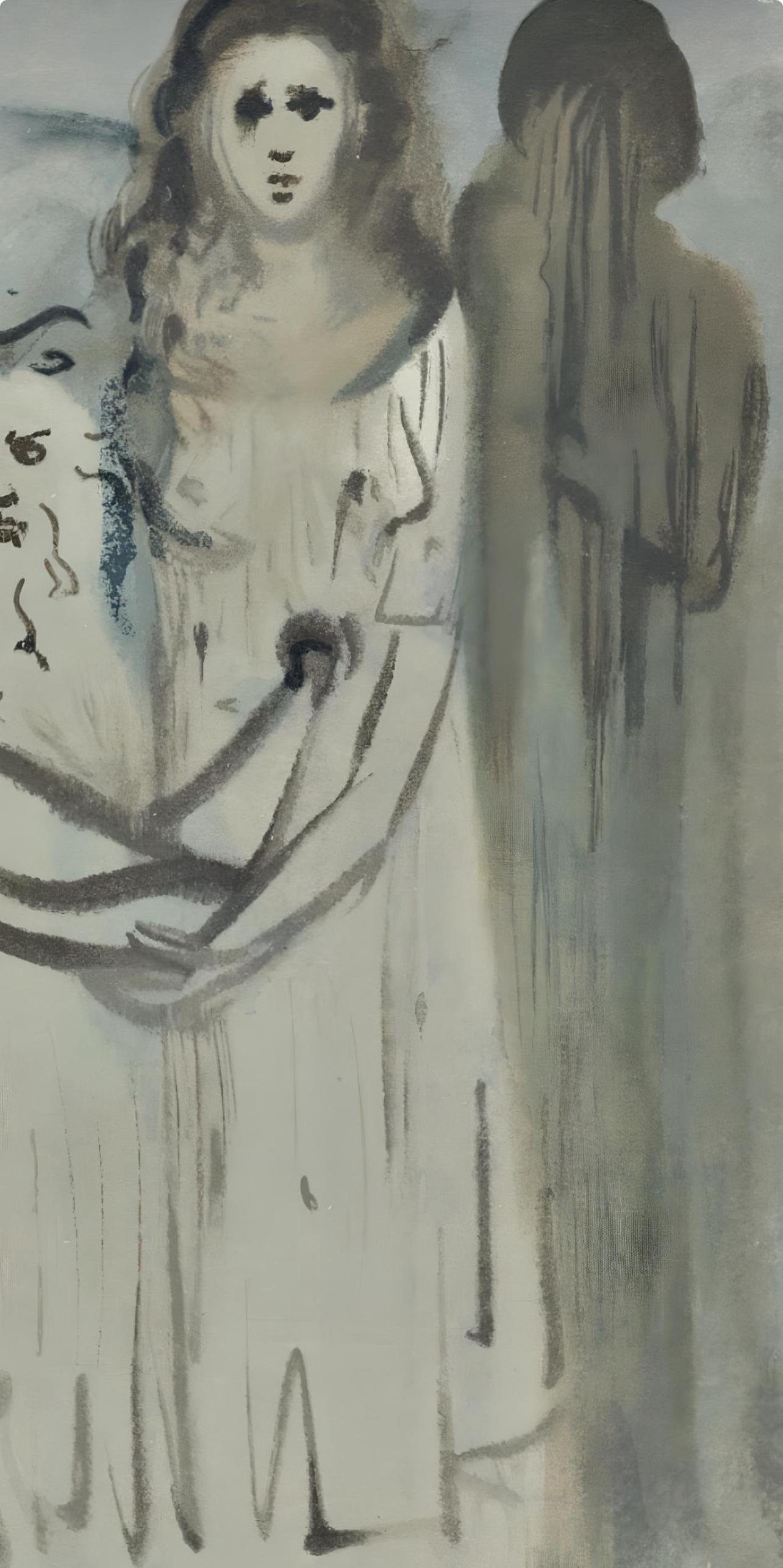 Le Purgatoire XVI (Campo 189-200; M/L 1039-1138), La Divine Comédie - Print de Salvador Dalí