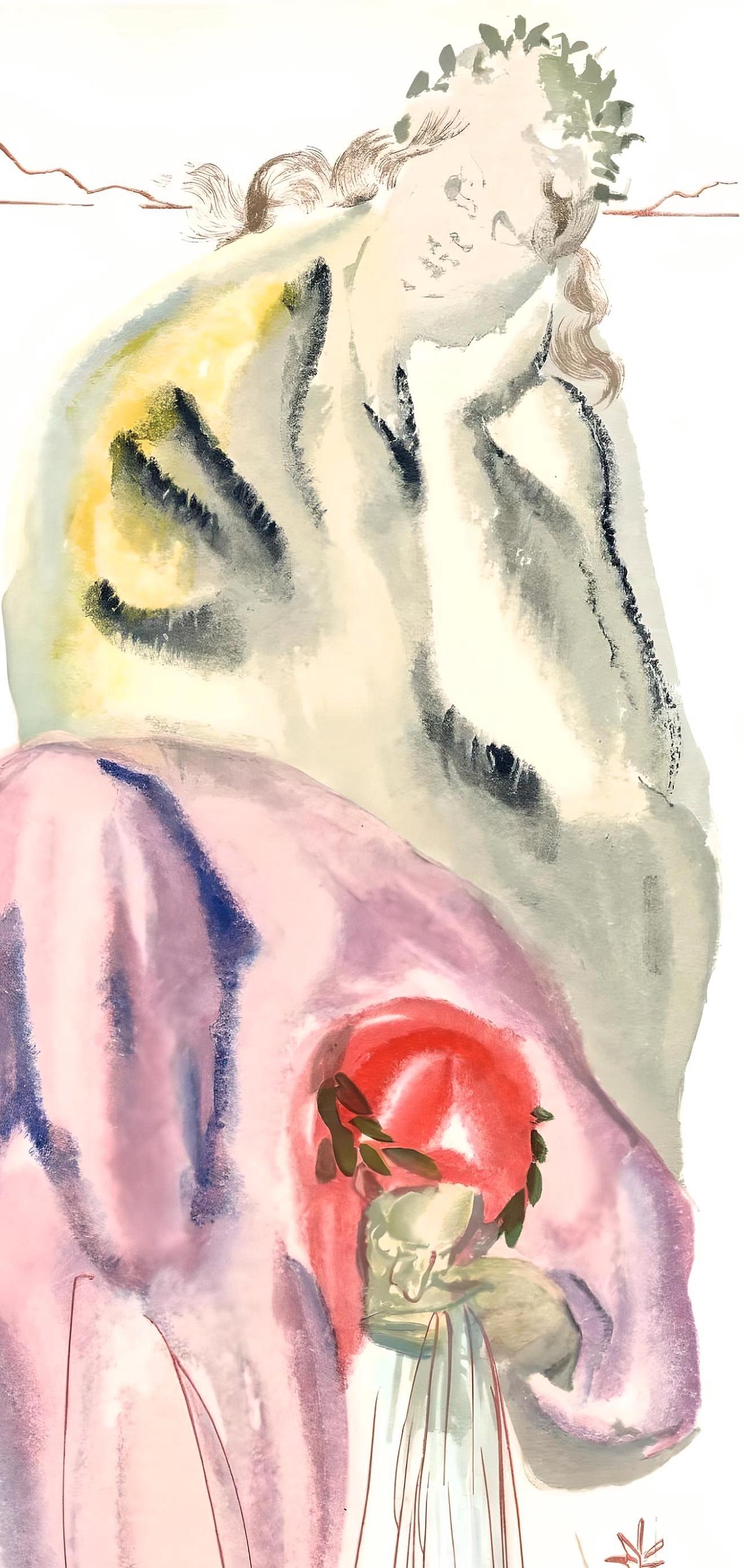 Le Purgatoire XXI (Feld 189-200; M/L 1039-1138), La Divine Comédie (Surrealismus), Print, von Salvador Dalí